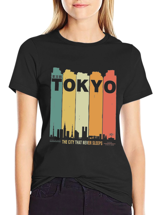 Tokyo Skyline T-Shirt - City That Never Sleeps