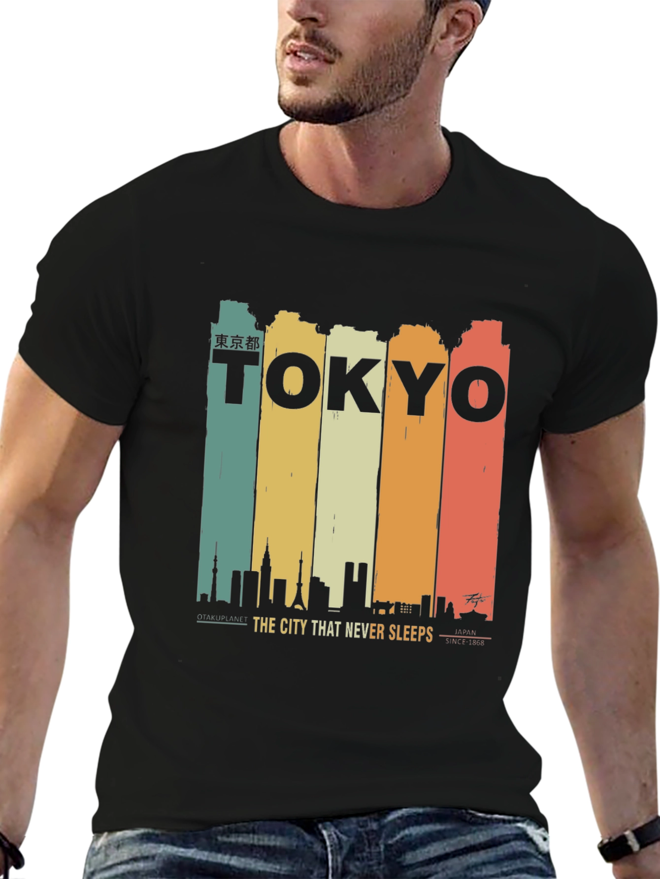 Tokyo Skyline T-Shirt - City That Never Sleeps