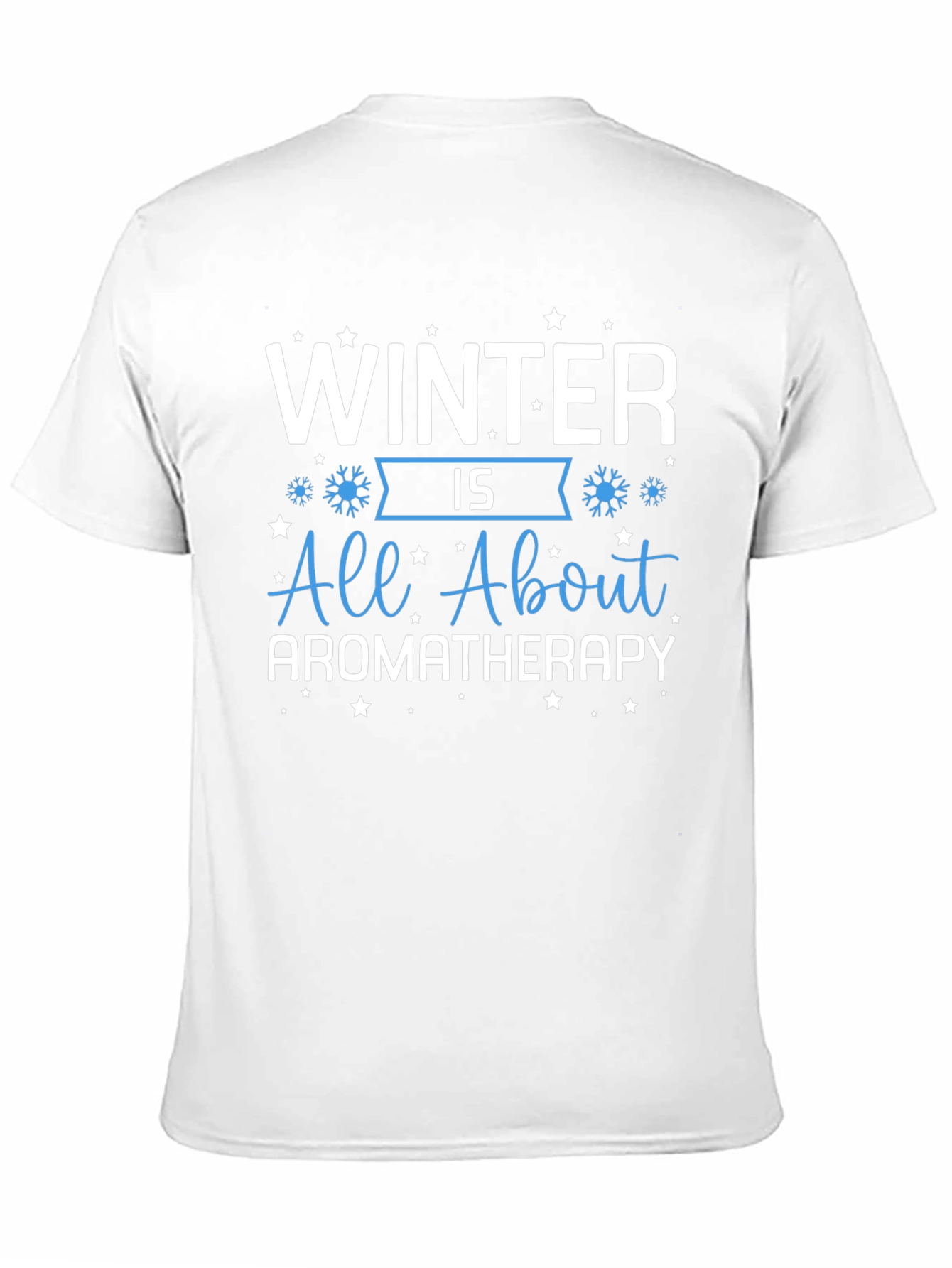 Winter Aromatherapy Graphic Tee - Cozy Holiday Vibes