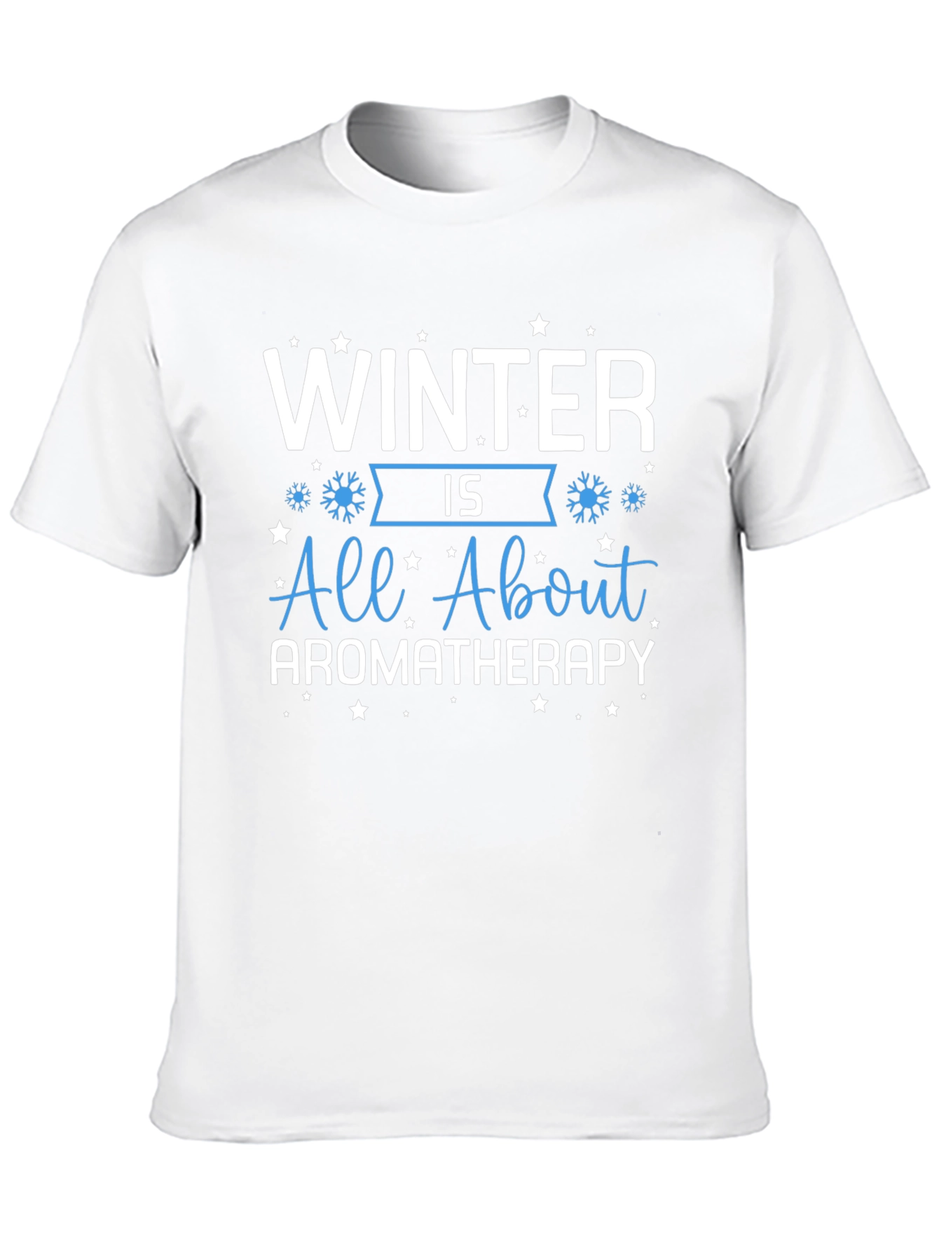 Winter Aromatherapy Graphic Tee - Cozy Holiday Vibes