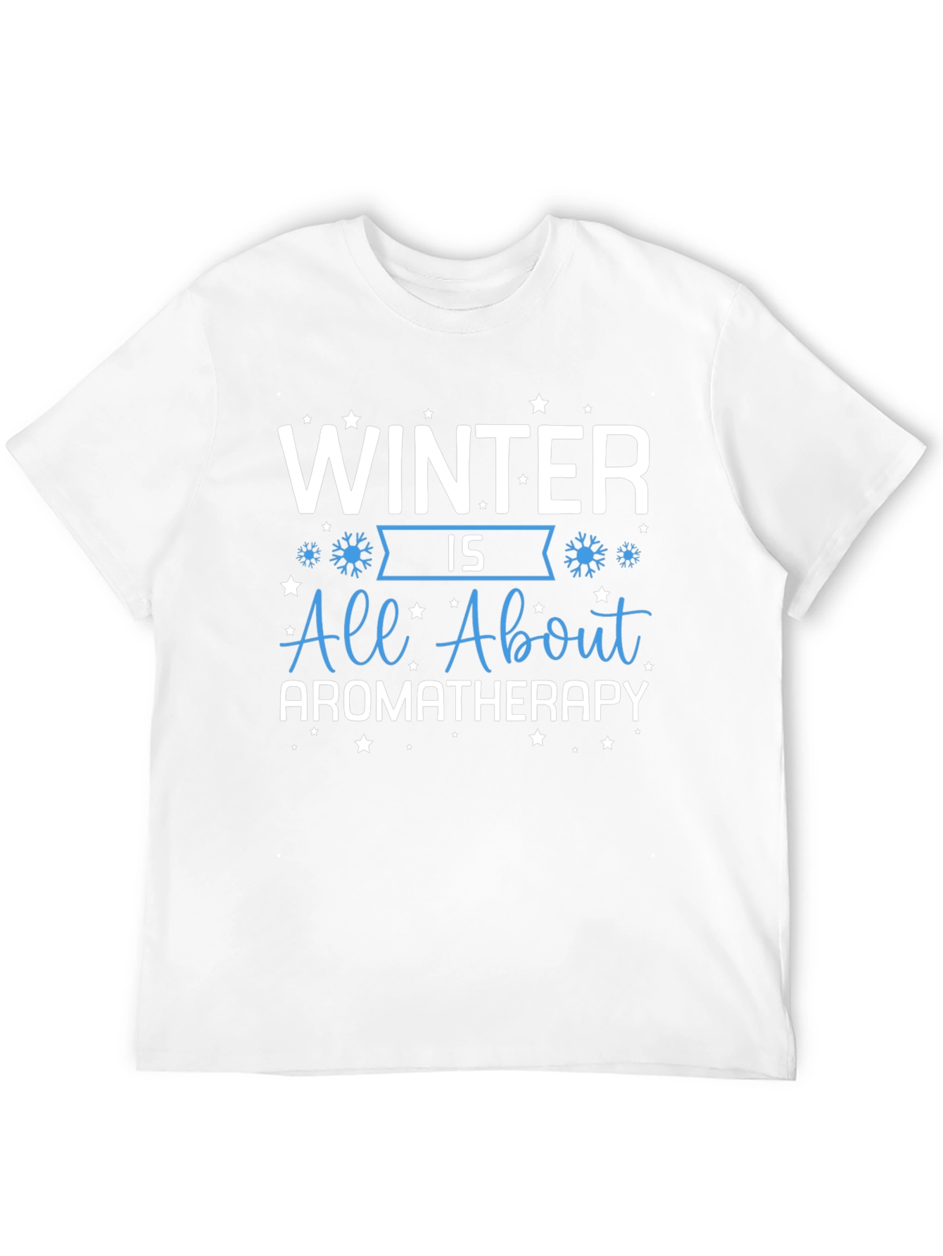 Winter Aromatherapy Graphic Tee - Cozy Holiday Vibes