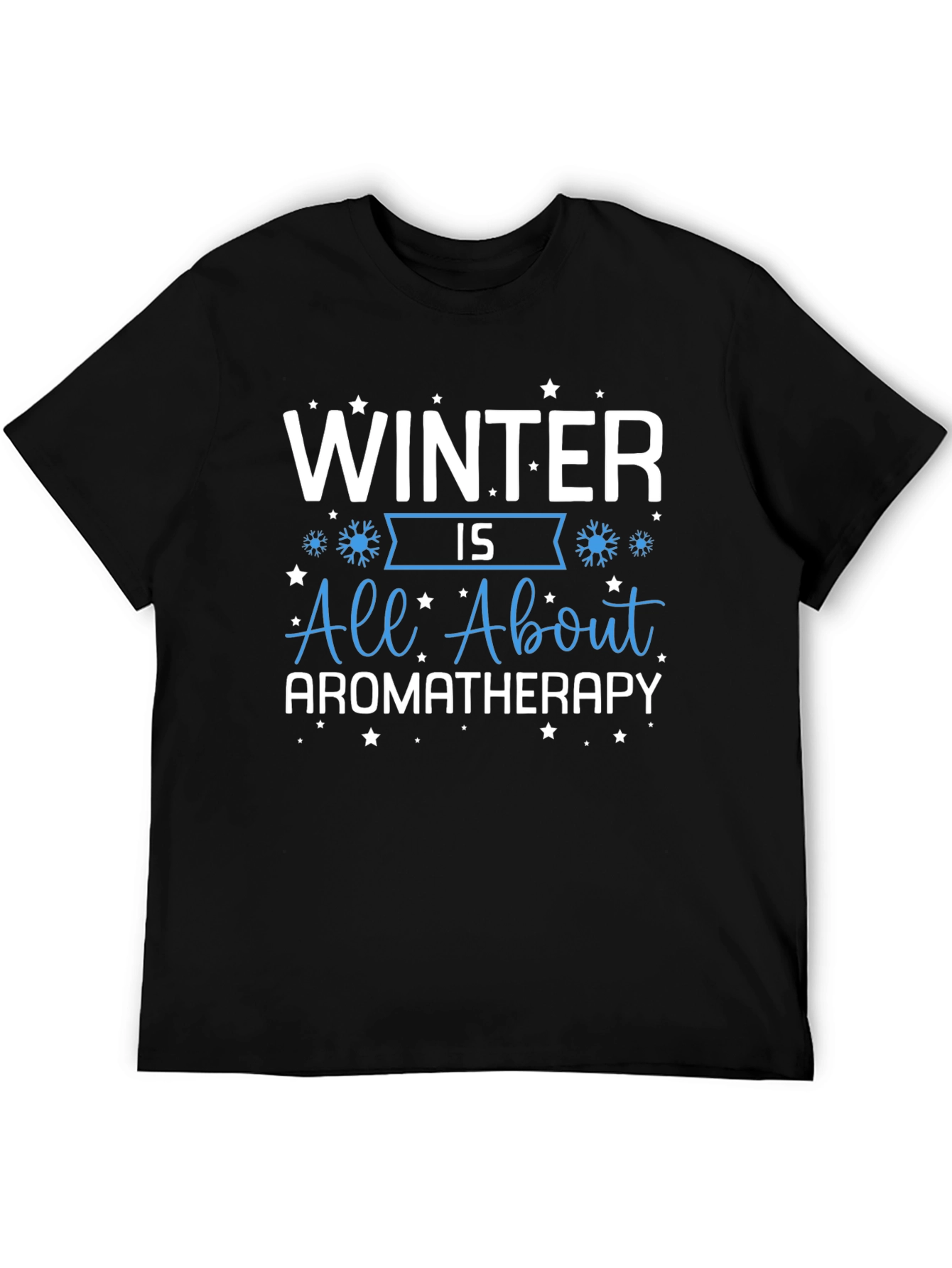 Winter Aromatherapy Graphic Tee - Cozy Holiday Vibes
