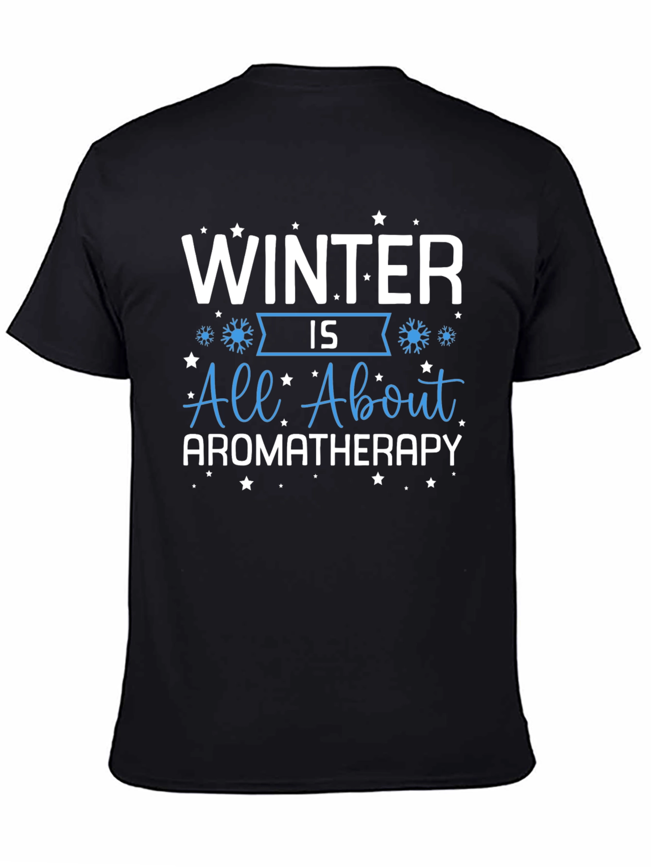 Winter Aromatherapy Graphic Tee - Cozy Holiday Vibes