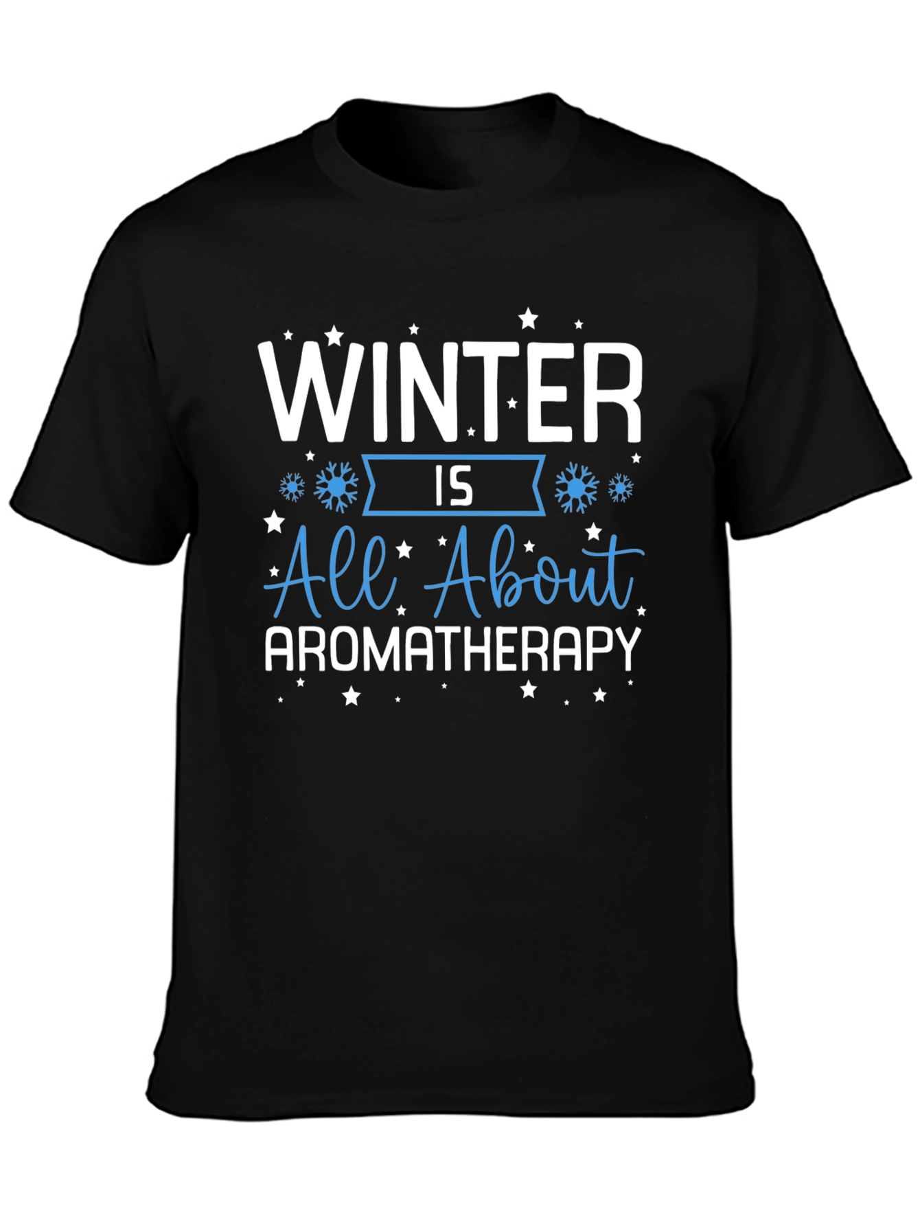 Winter Aromatherapy Graphic Tee - Cozy Holiday Vibes