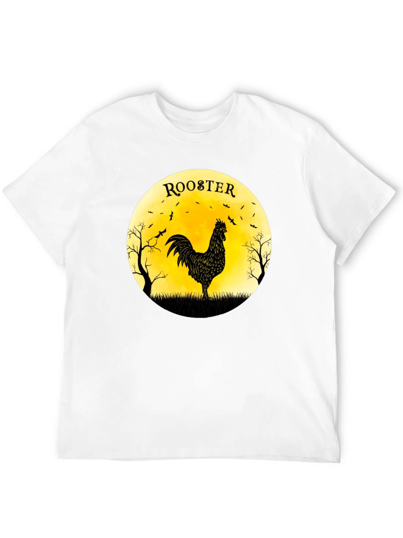 Rooster Silhouette Graphic Tee