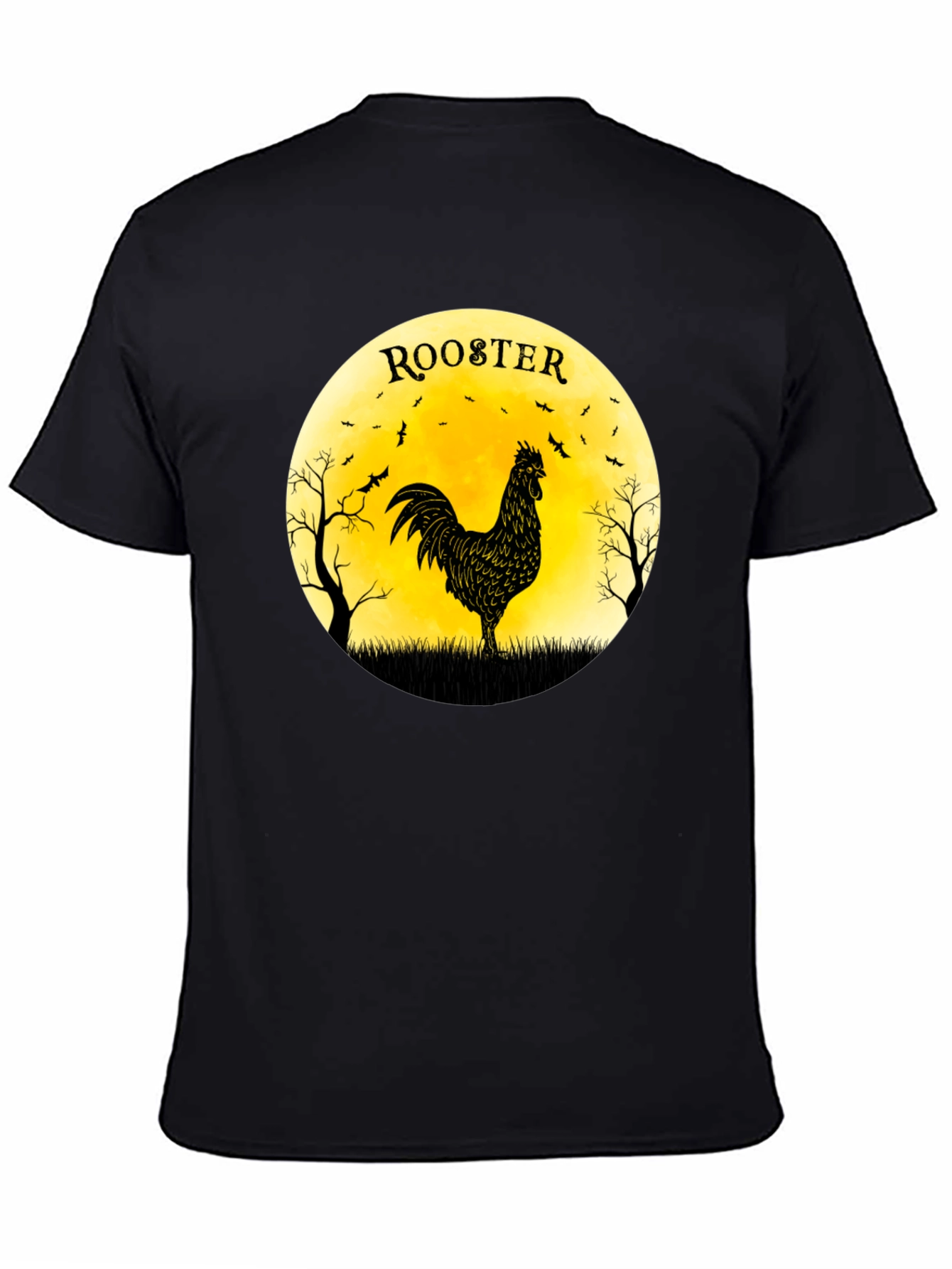 Rooster Silhouette Graphic Tee