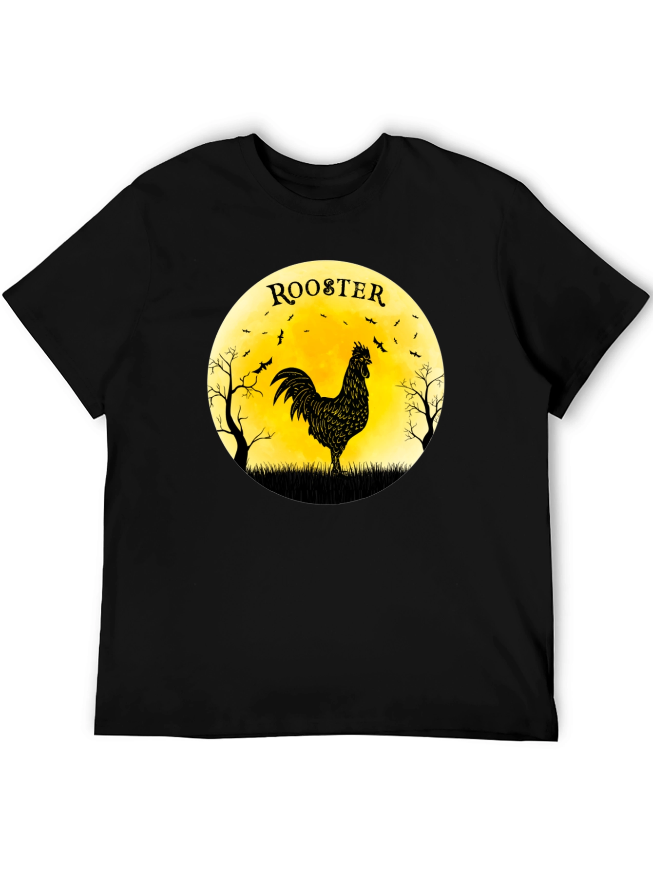 Rooster Silhouette Graphic Tee