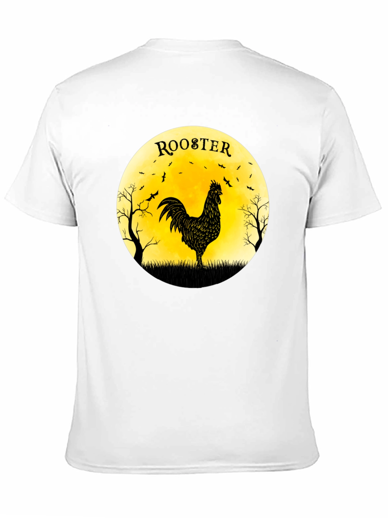 Rooster Silhouette Graphic Tee