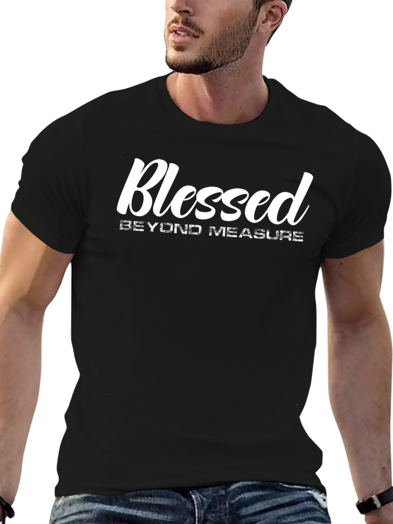 Blessed Beyond Measure Black T-Shirt