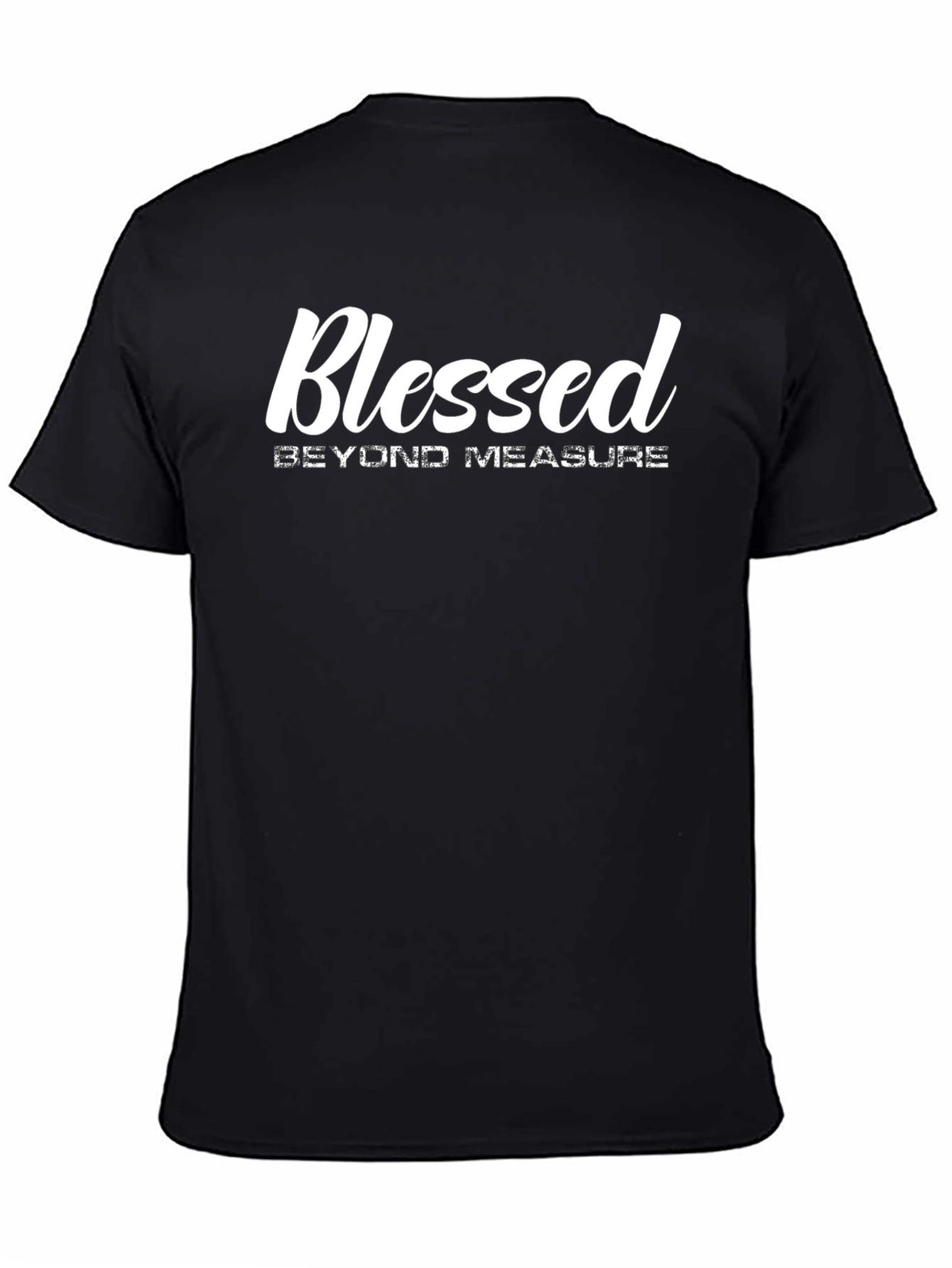 Blessed Beyond Measure Black T-Shirt