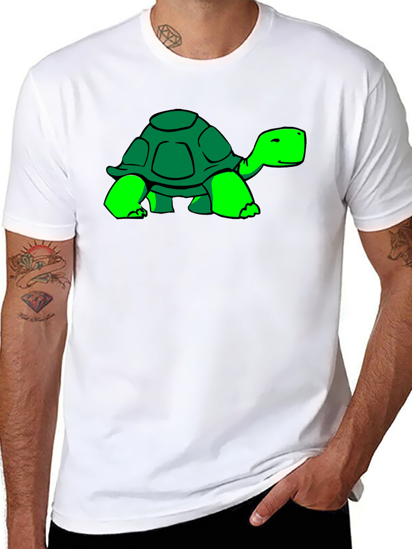 Turtle Graphic Tee - Casual Comfort