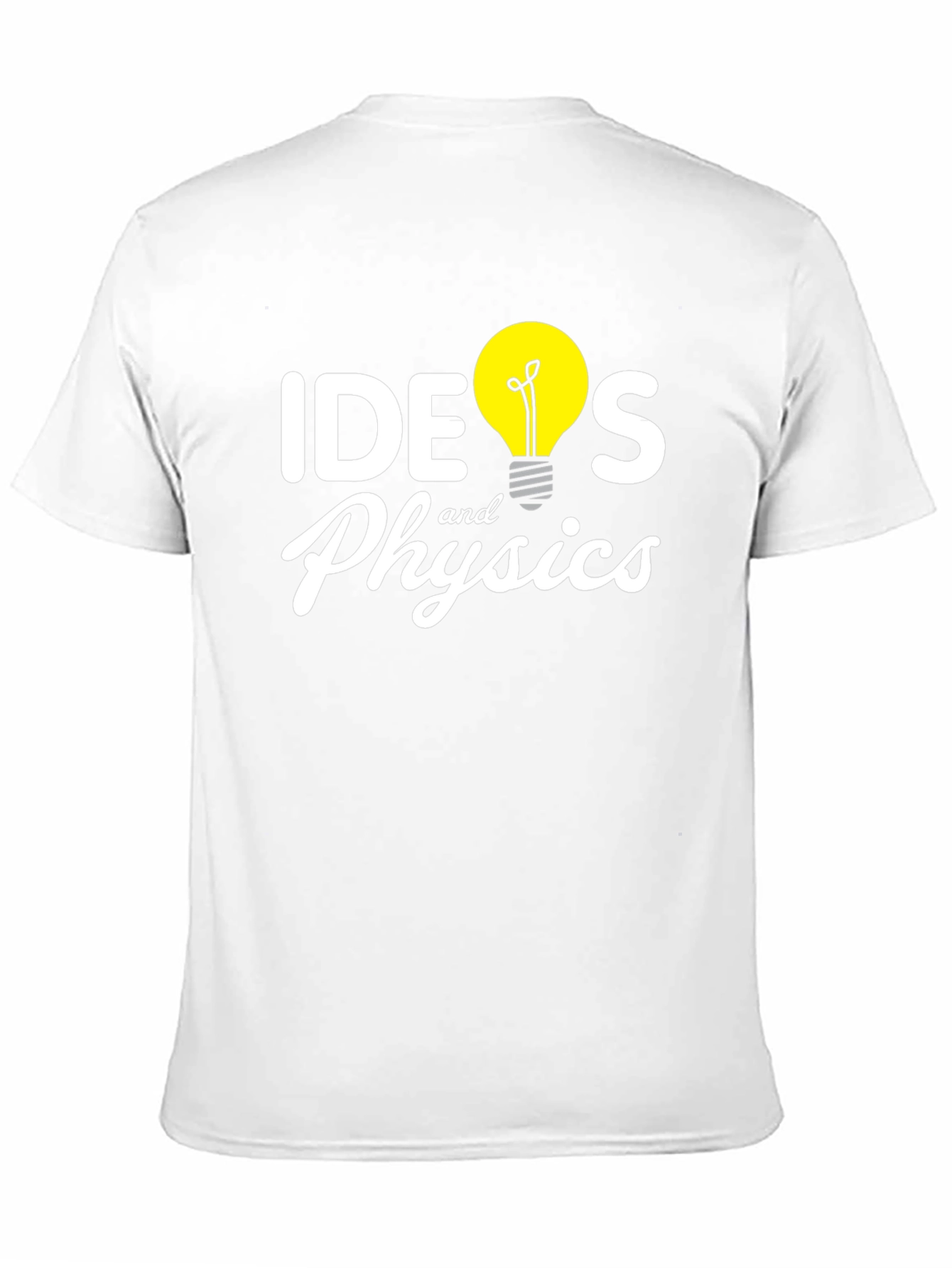 Ideas and Physics Graphic T-Shirt - Black