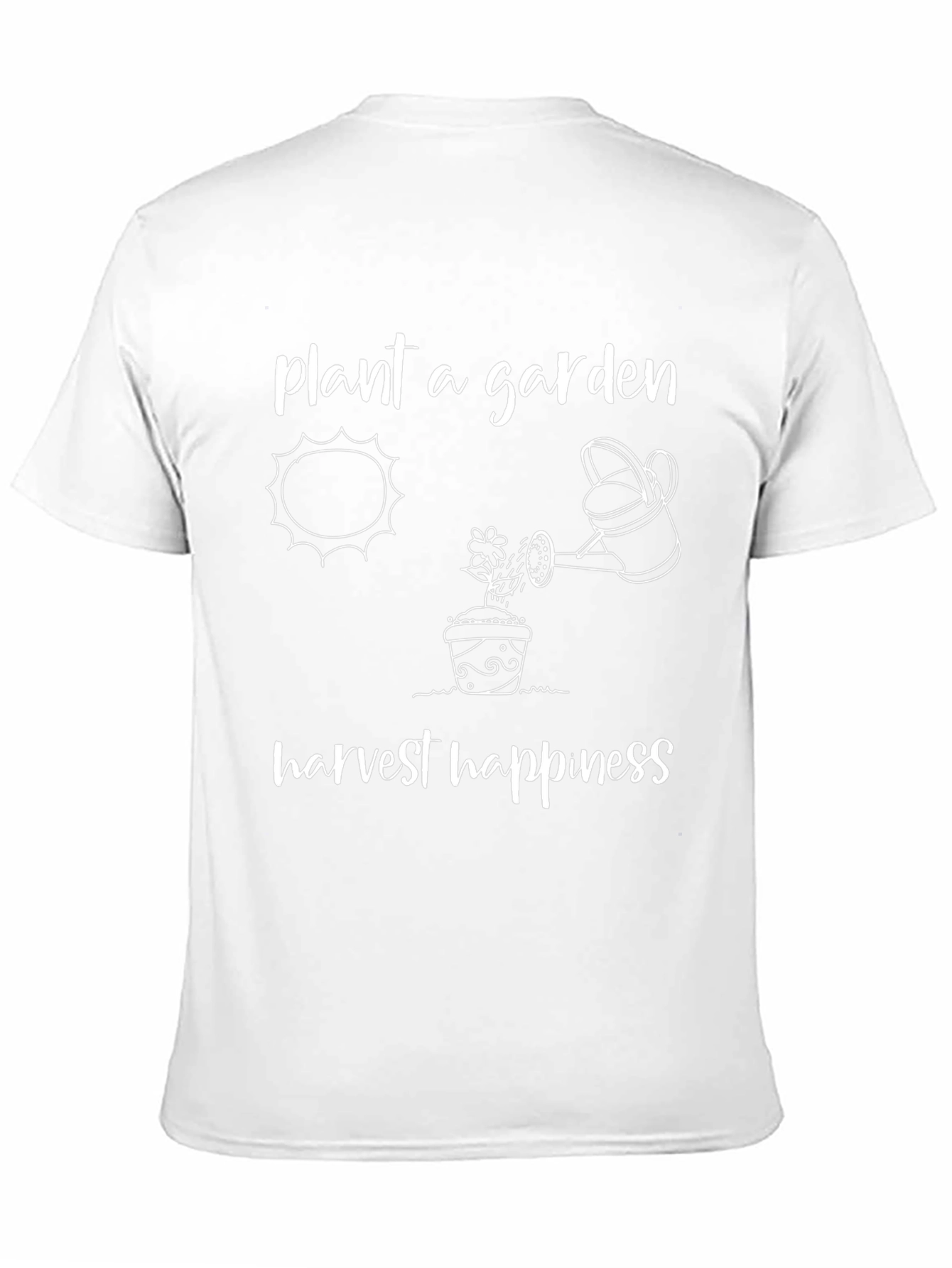 Plant a Garden Harvest Happiness Graphic Tee