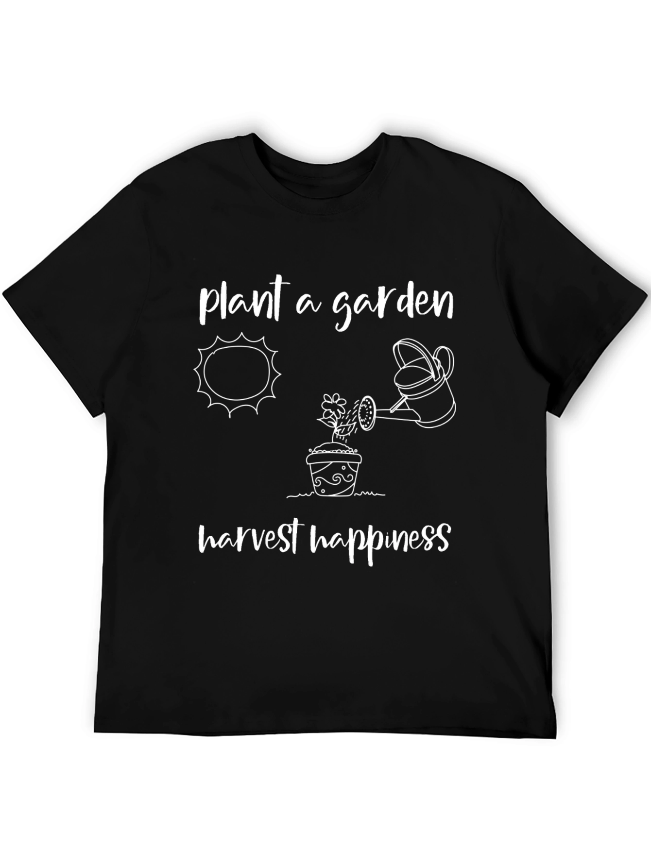 Plant a Garden Harvest Happiness Graphic Tee