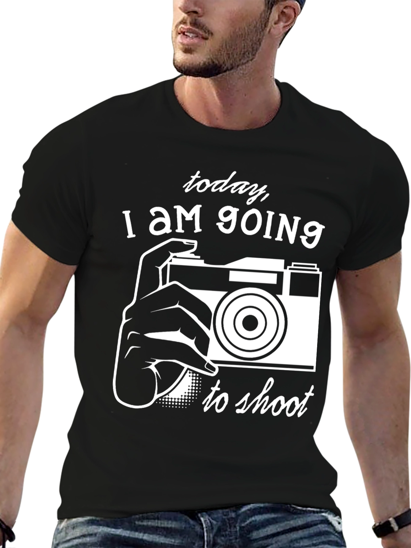 Photographers Tee: Today I am Going to Shoot