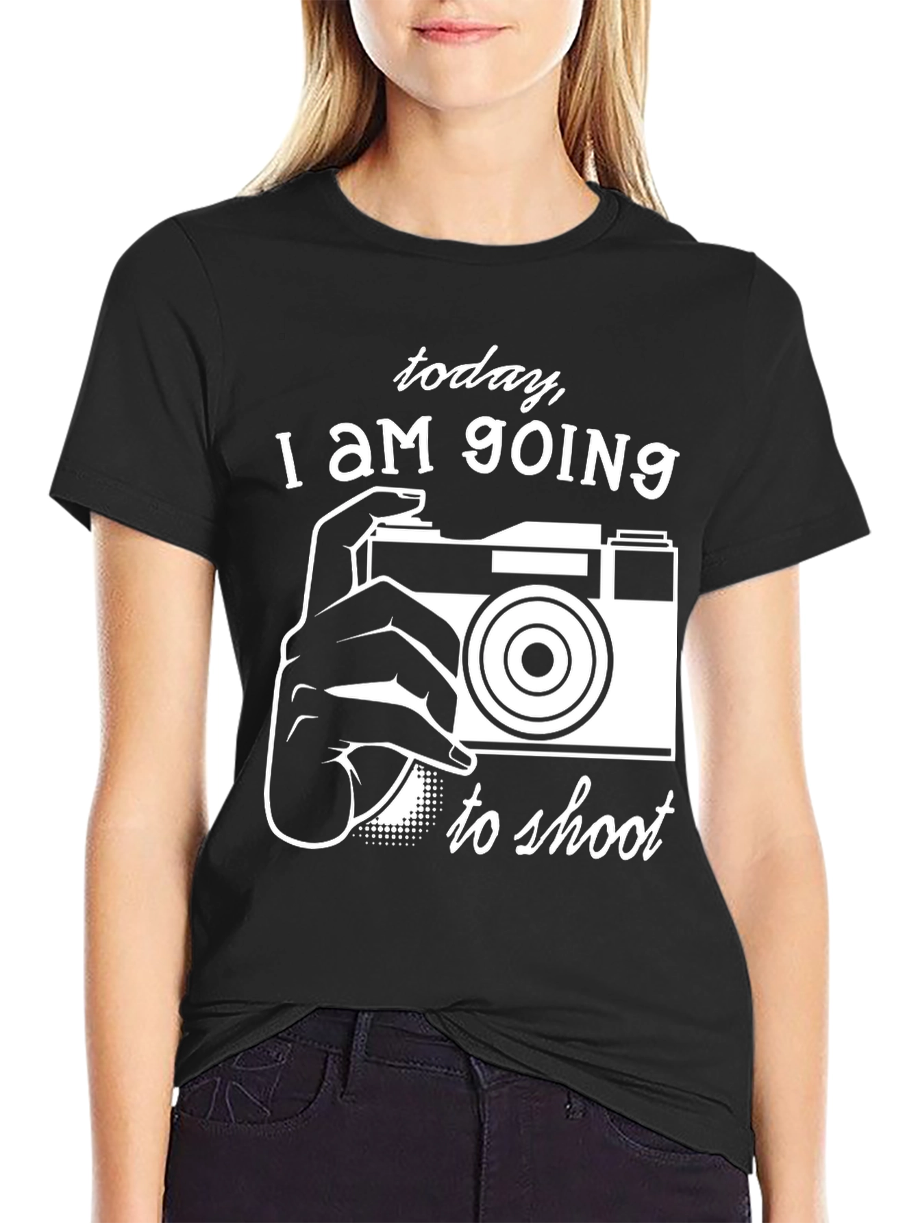 Photographers Tee: Today I am Going to Shoot
