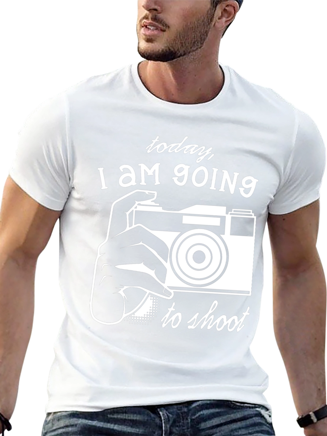 Photographers Tee: Today I am Going to Shoot