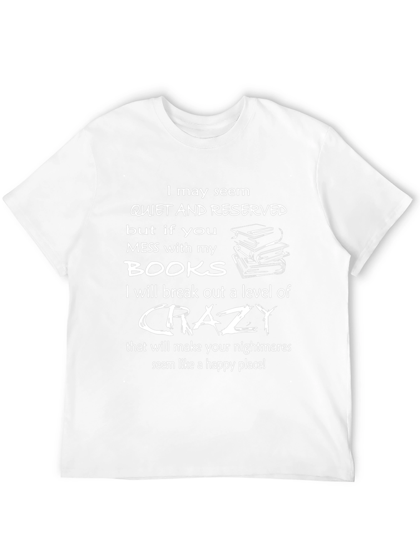 Quiet & Reserved Book Lover Tee
