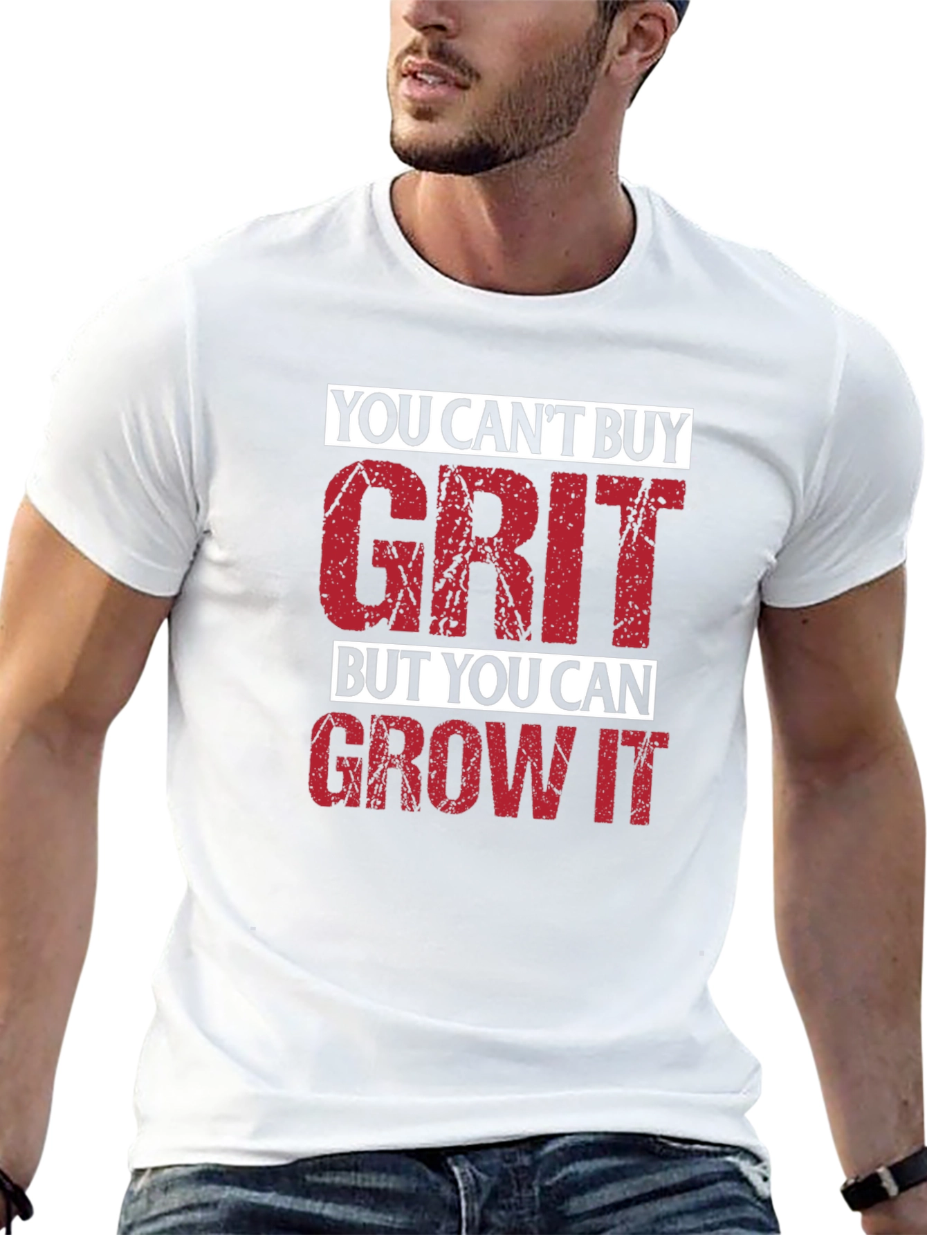 You Cant Buy Grit T-Shirt - Motivational Tee