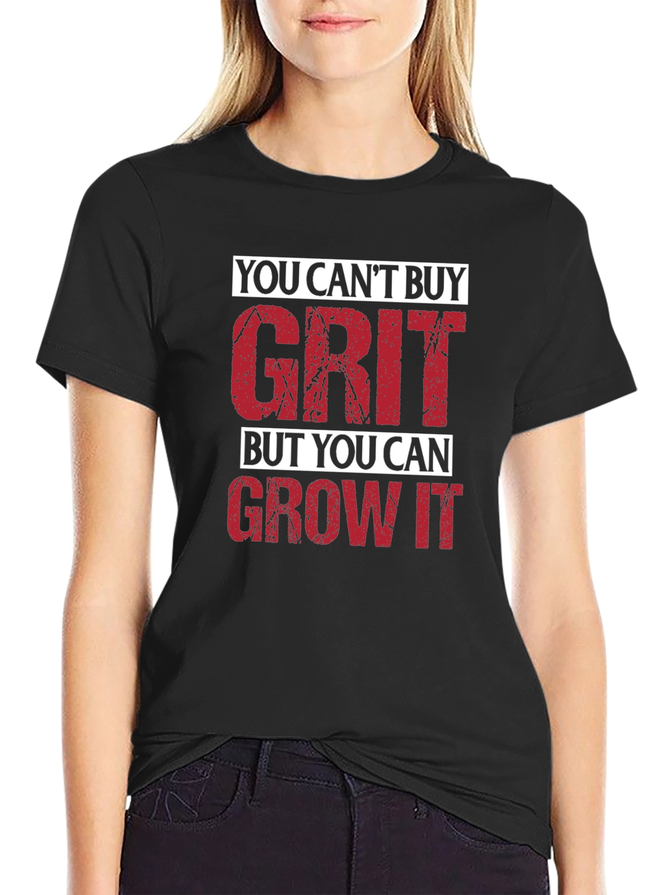 You Cant Buy Grit T-Shirt - Motivational Tee