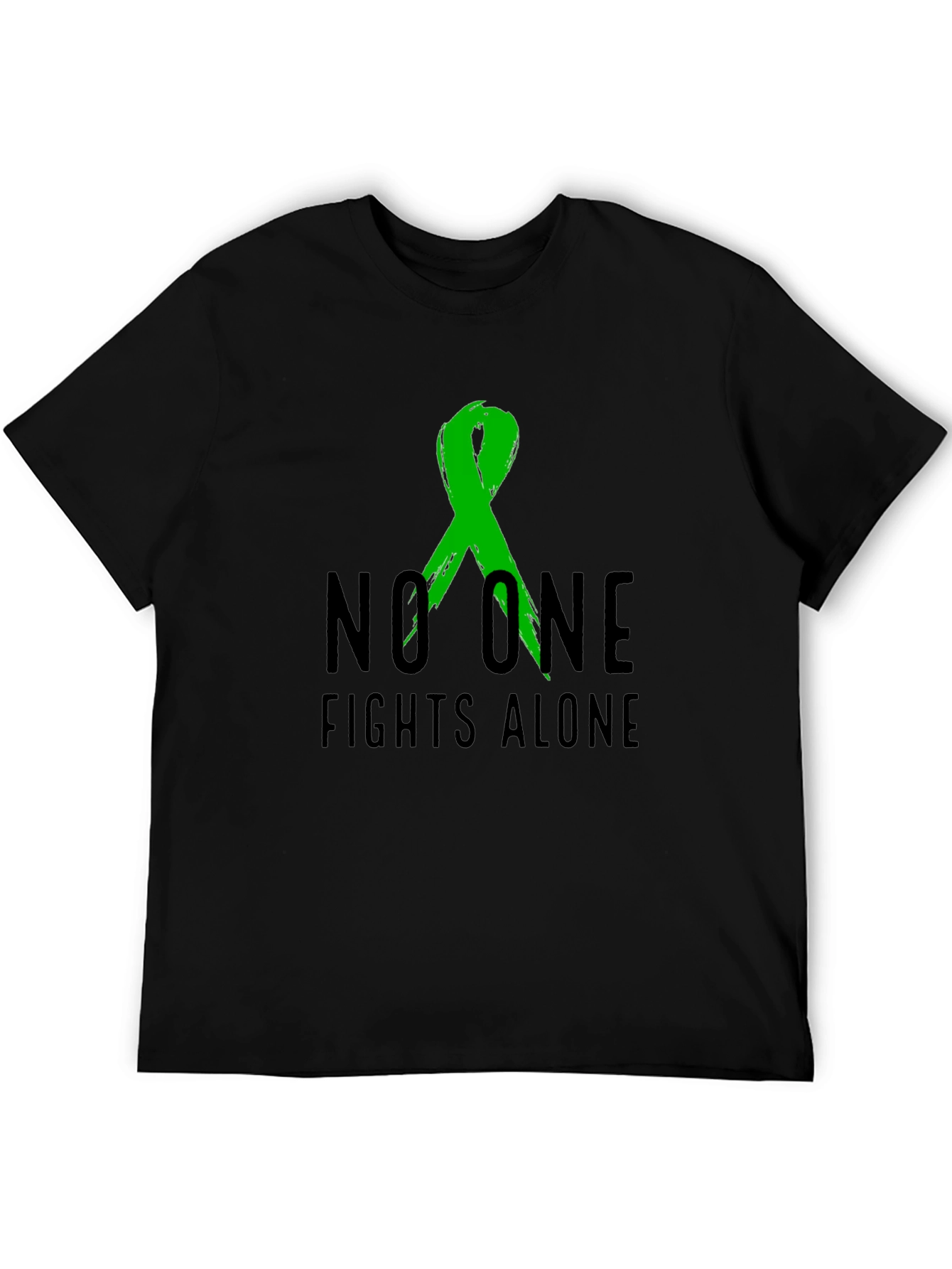 No One Fights Alone Awareness T-Shirt