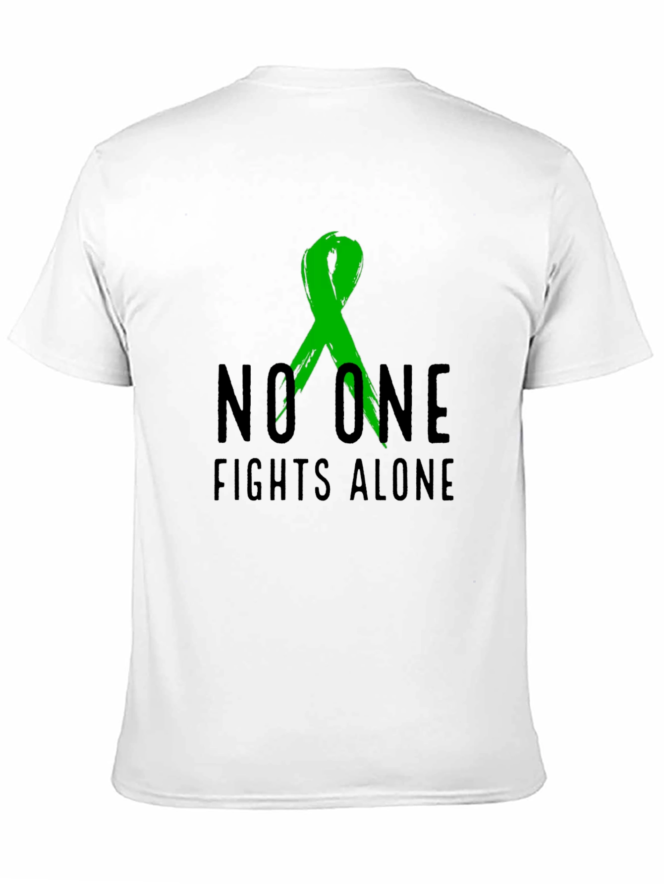 No One Fights Alone Awareness T-Shirt