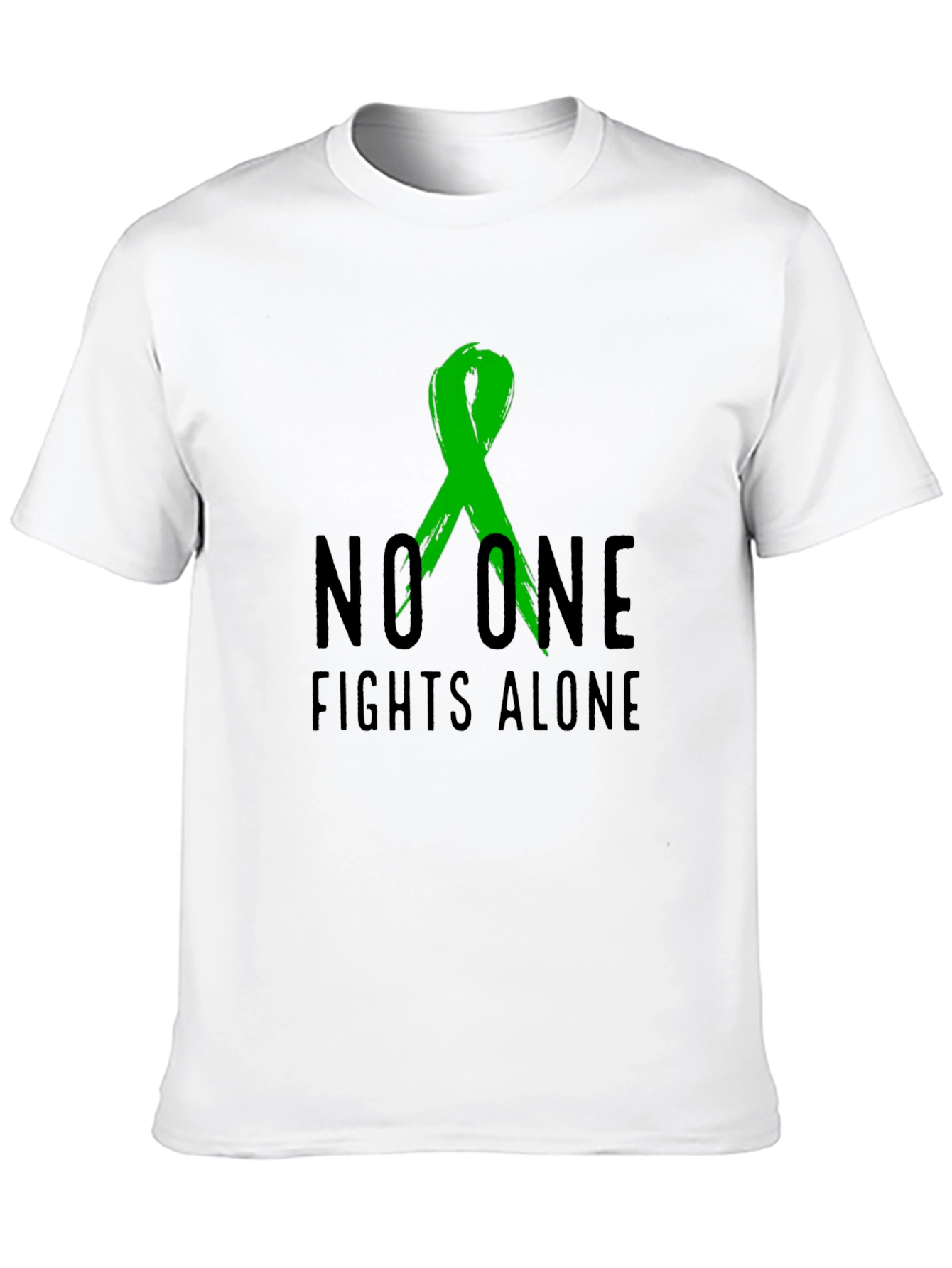No One Fights Alone Awareness T-Shirt