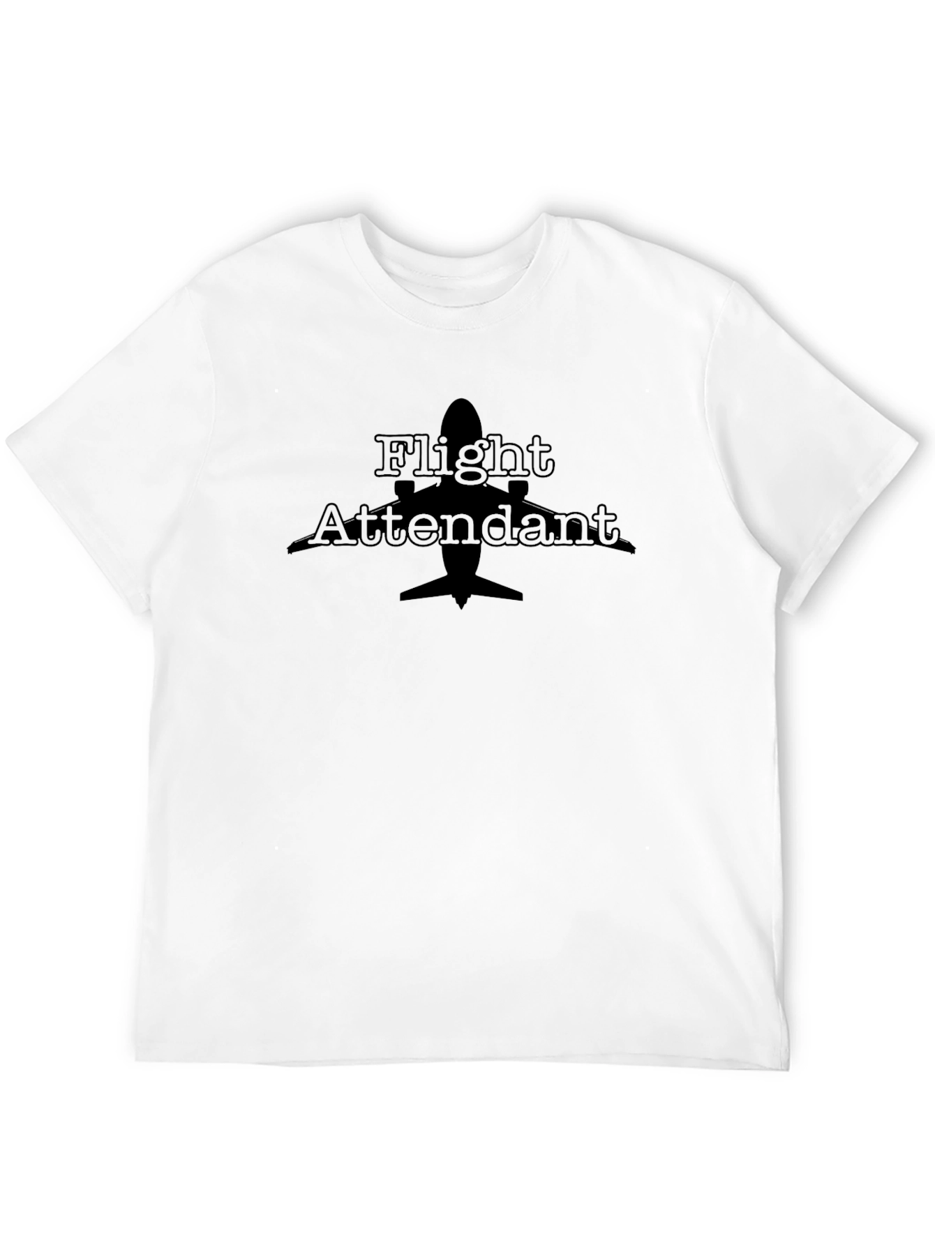 Flight Attendant Airplane T-Shirt