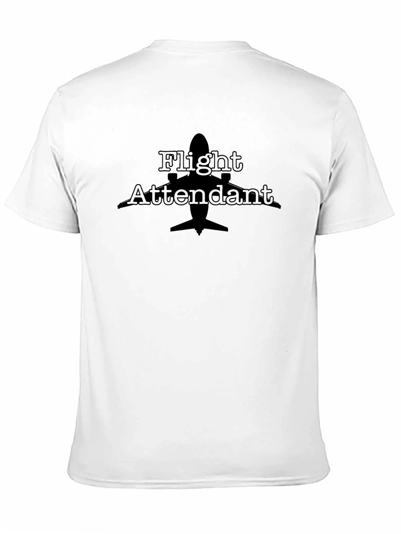Flight Attendant Airplane T-Shirt