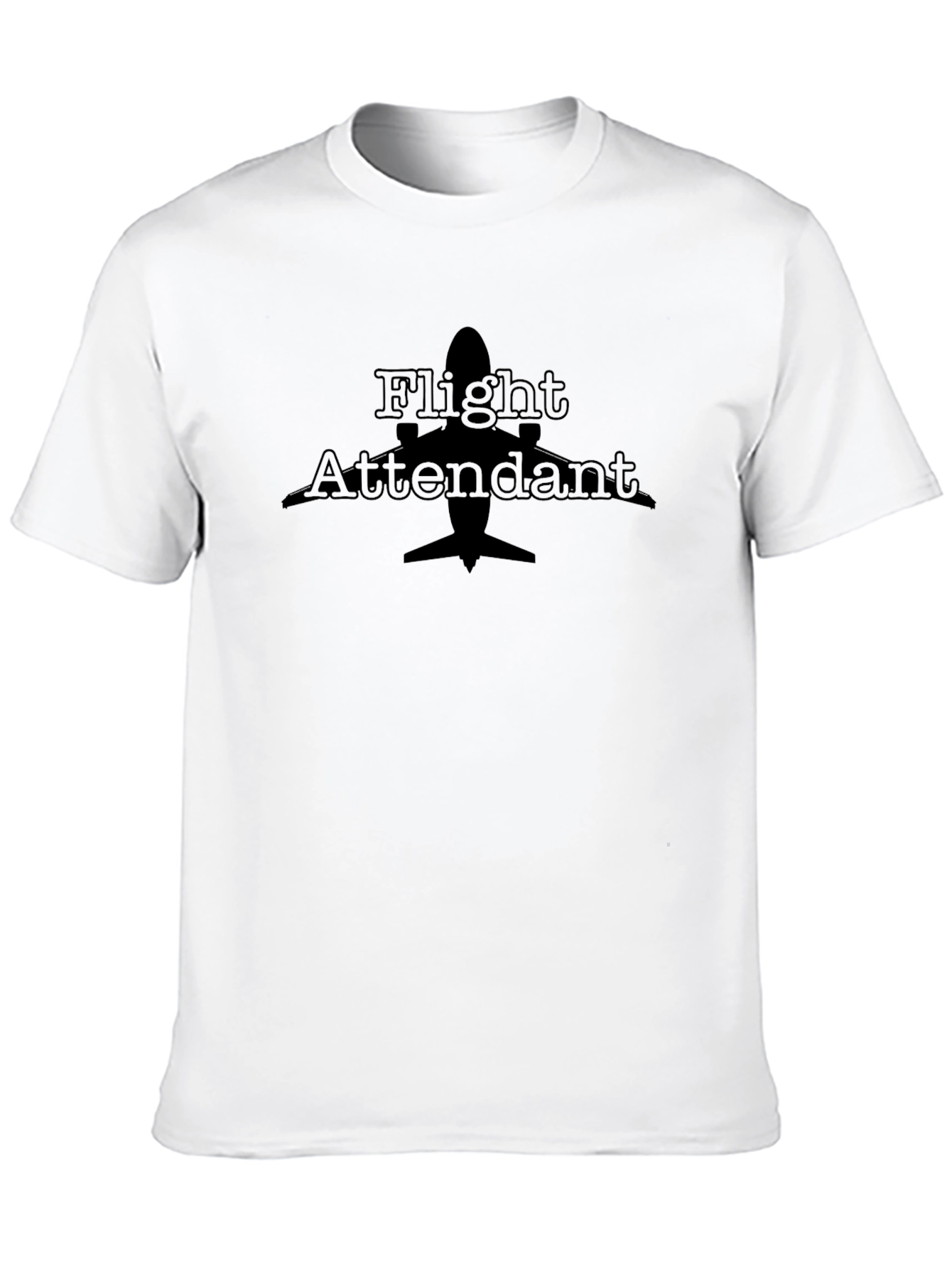 Flight Attendant Airplane T-Shirt
