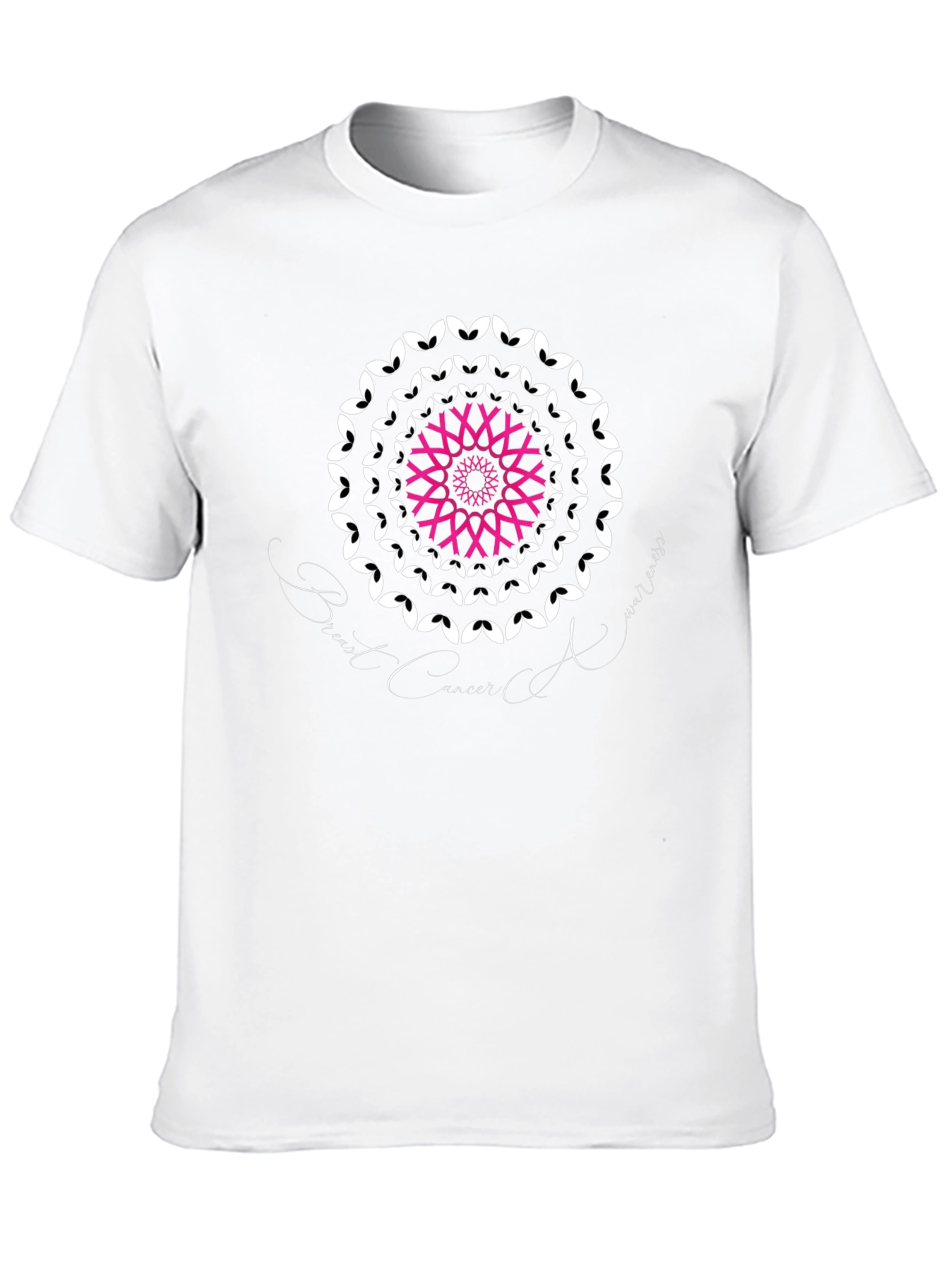 Breast Cancer Awareness T-Shirt Black