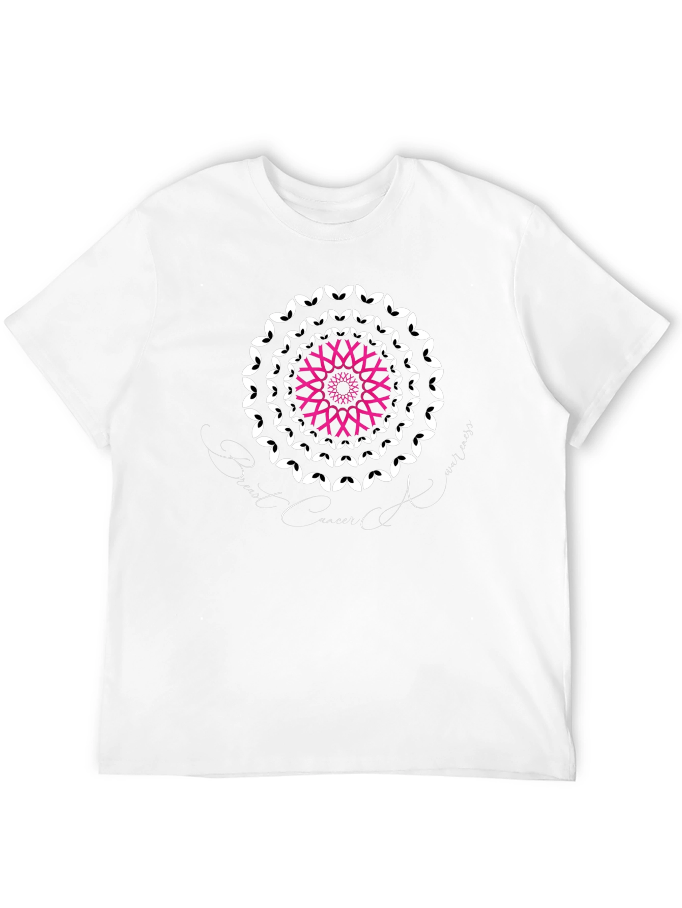 Breast Cancer Awareness T-Shirt Black