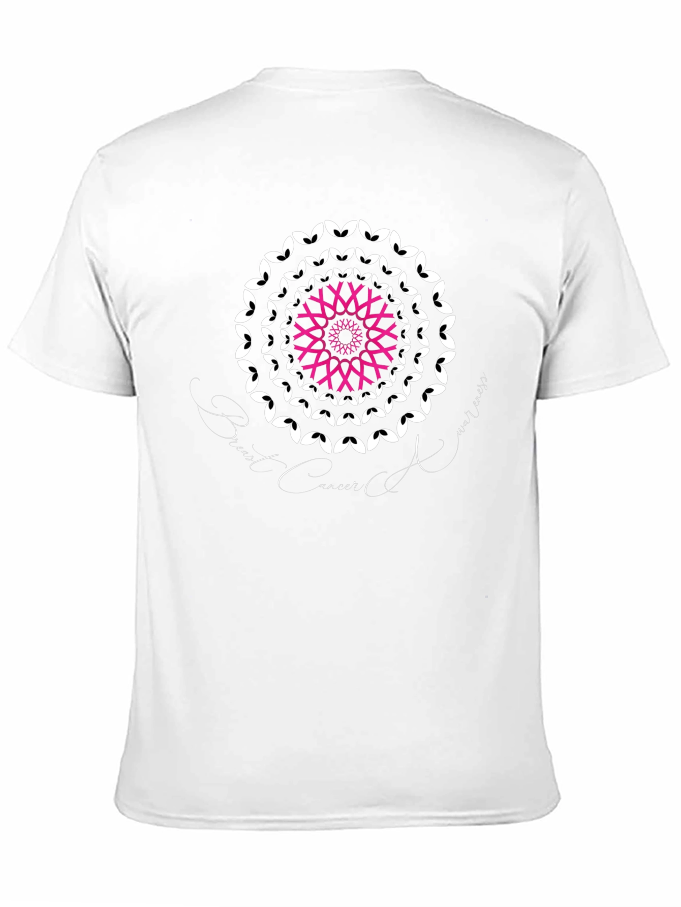 Breast Cancer Awareness T-Shirt Black