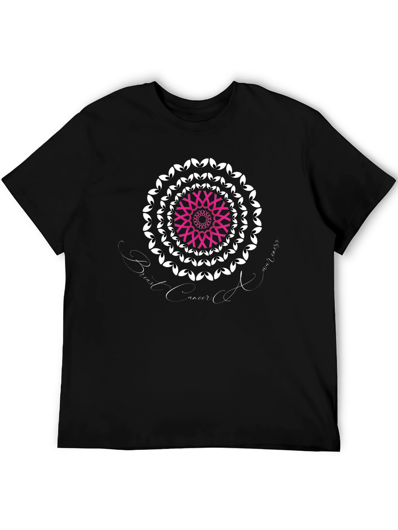 Breast Cancer Awareness T-Shirt Black