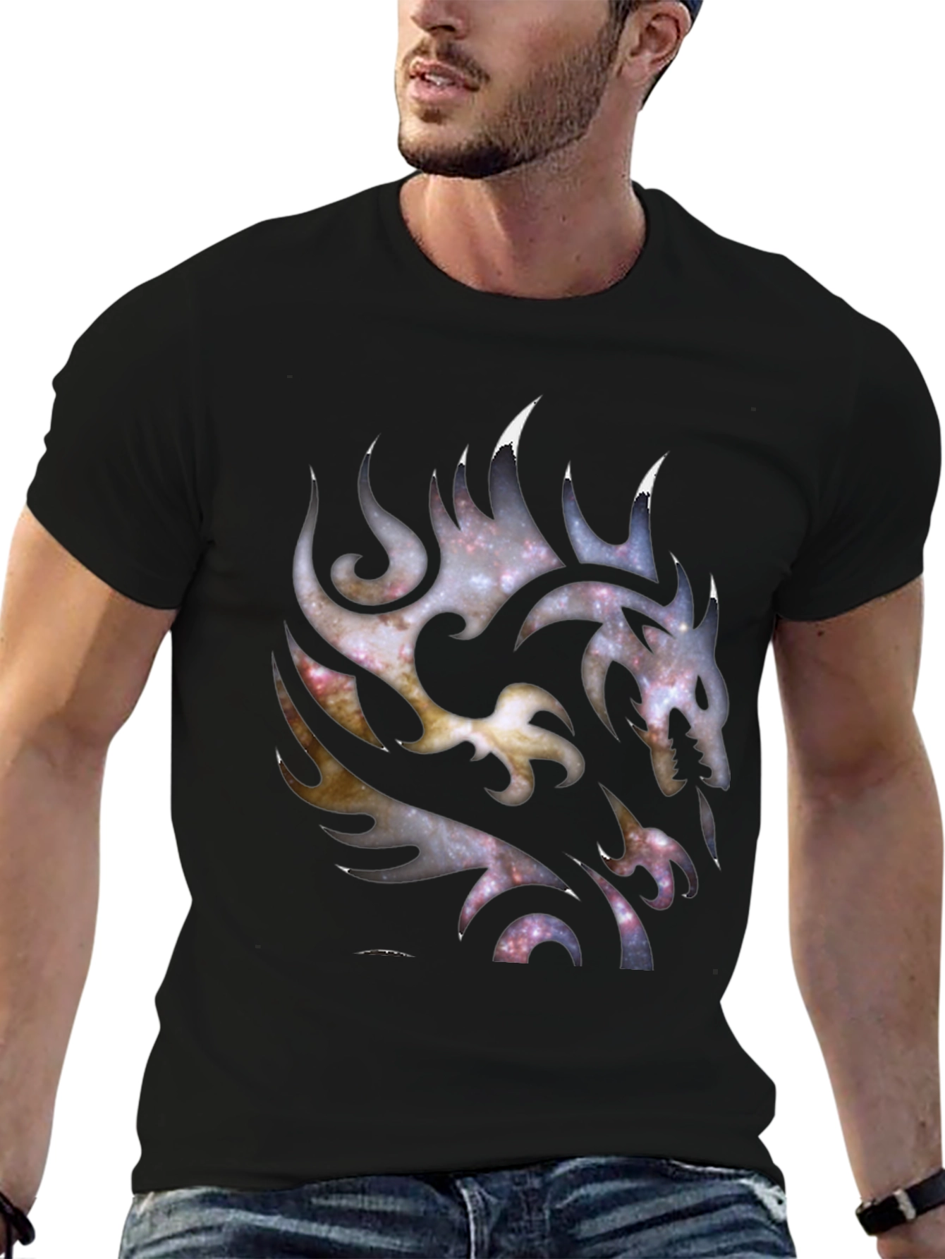 Cosmic Dragon Graphic Tee