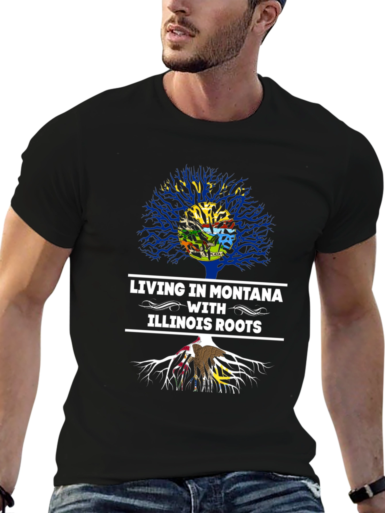 Montana Living Illinois Roots T-Shirt
