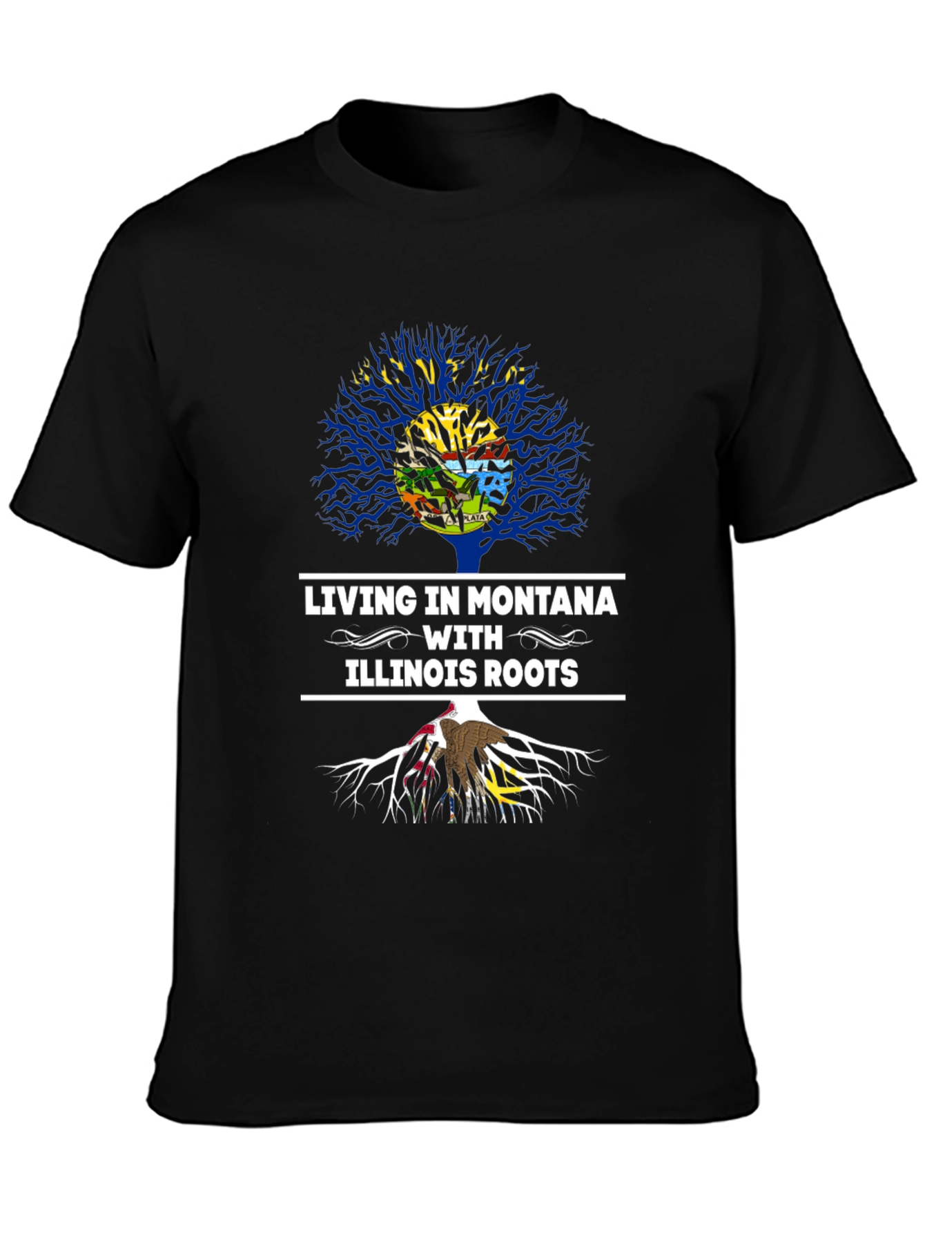 Montana Living Illinois Roots T-Shirt