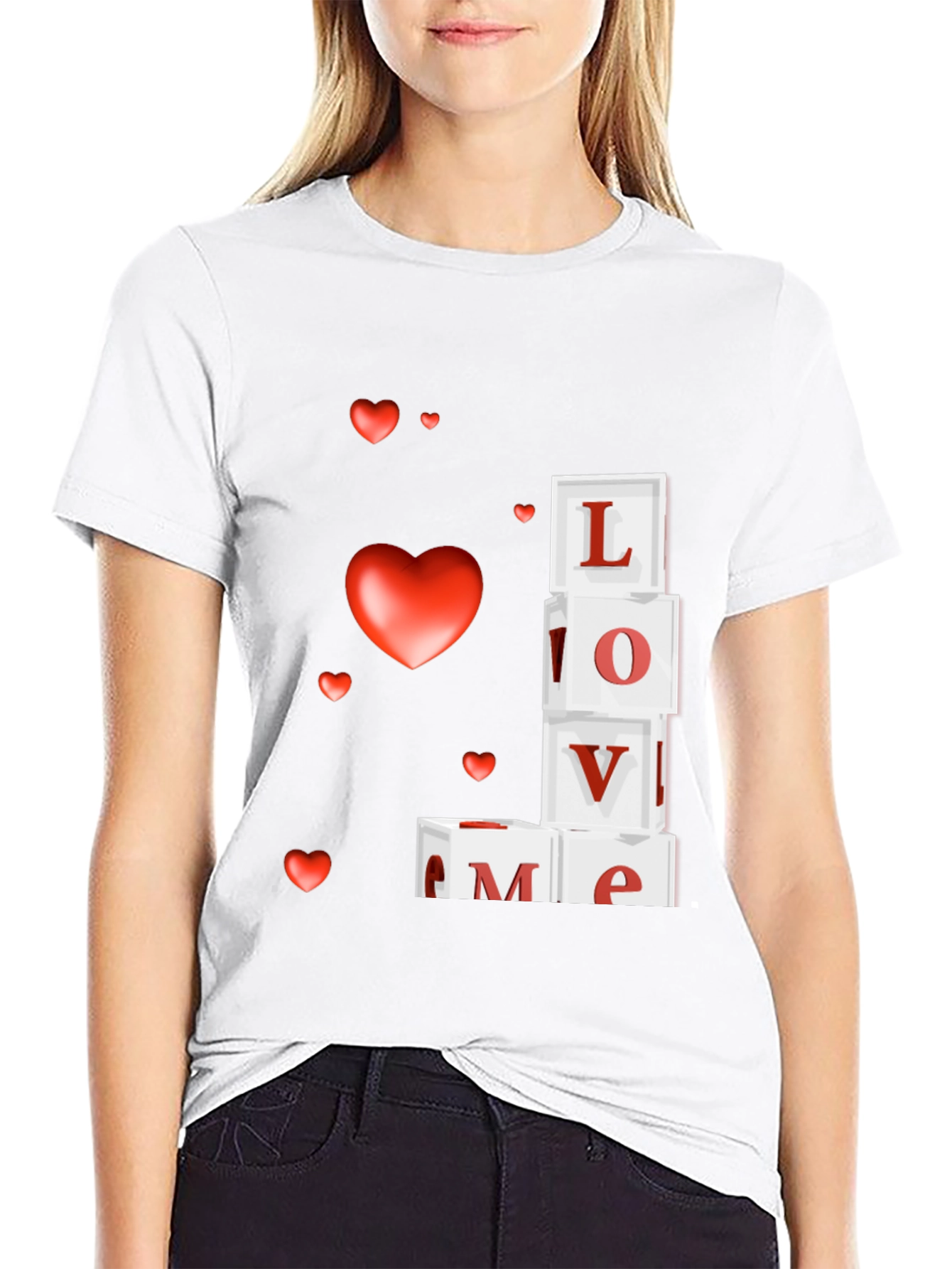 Love Blocks Graphic Tee