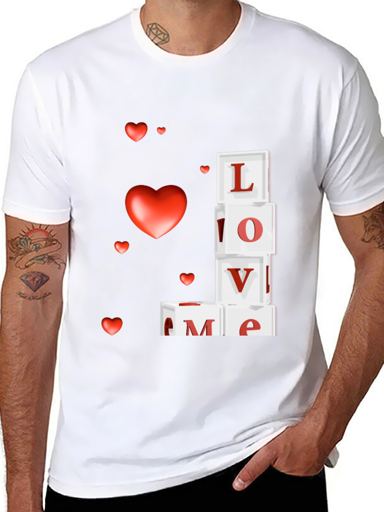 Love Blocks Graphic Tee