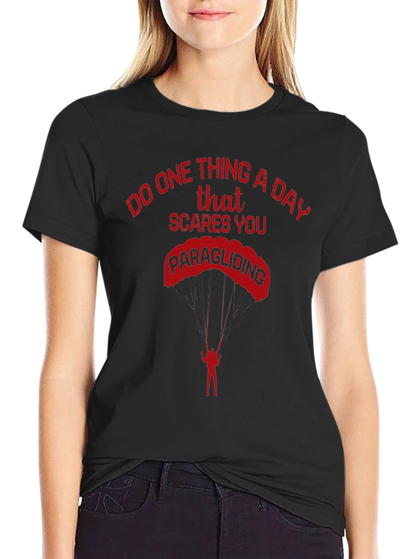 Dare to Soar: Paragliding Adventure T-Shirt
