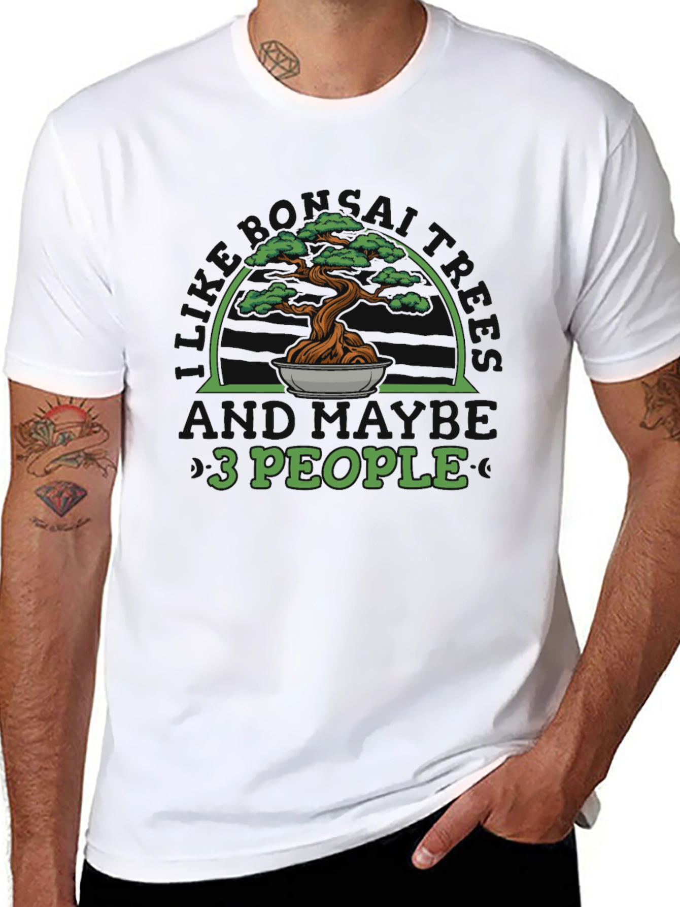 Bonsai Tree Lover T-Shirt: Avoid Annoying People