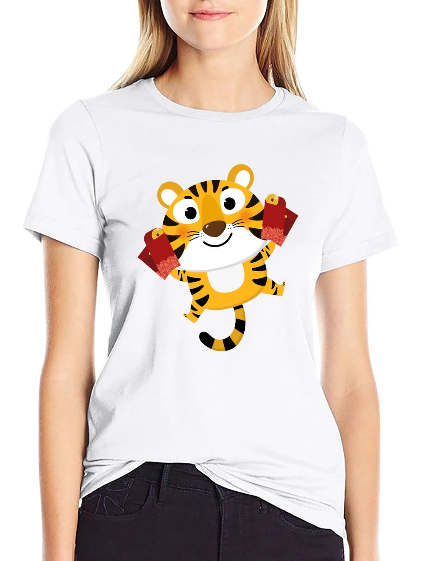 Lucky Tiger Graphic Tee - Year of the Tiger
