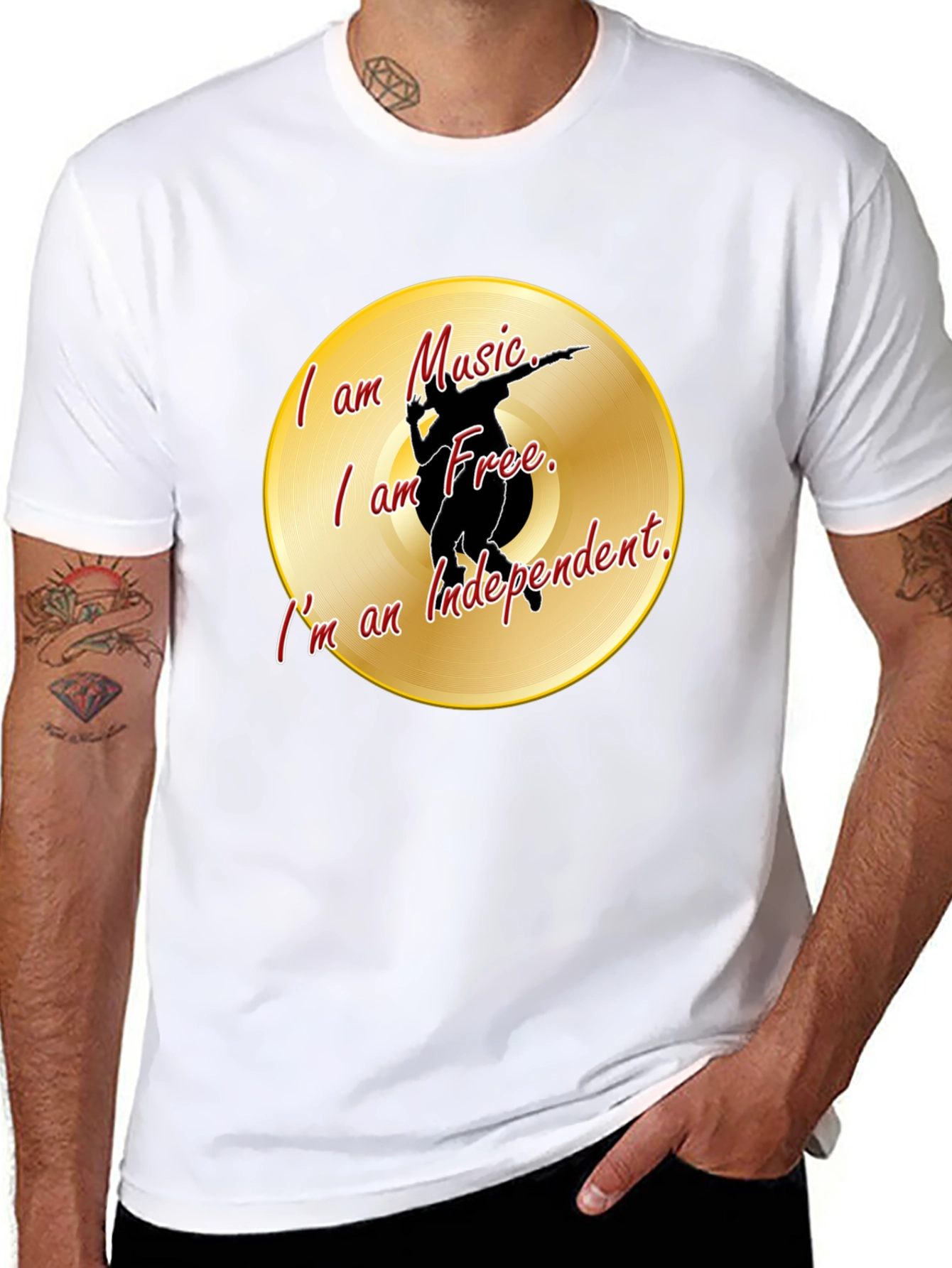Independent Music Lover Graphic T-Shirt