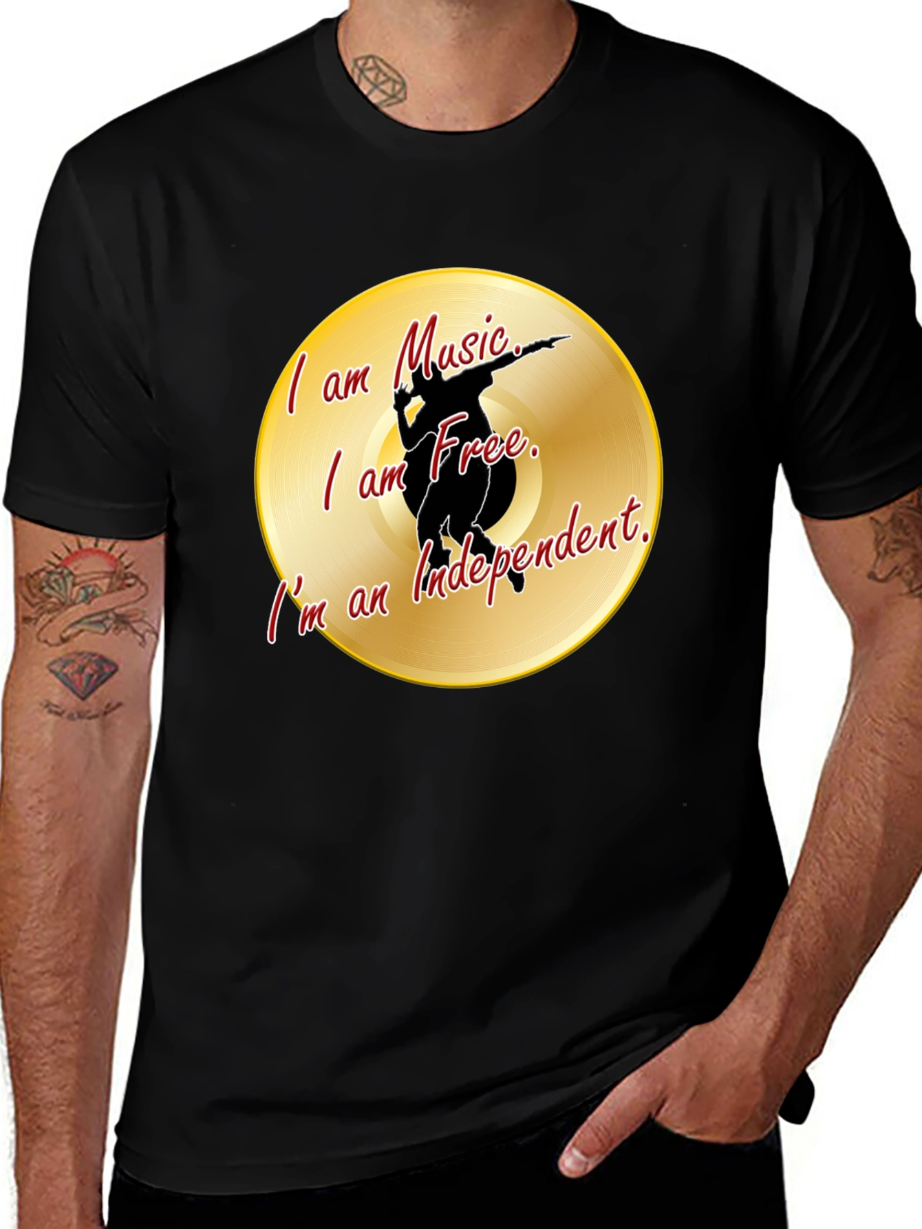 Independent Music Lover Graphic T-Shirt