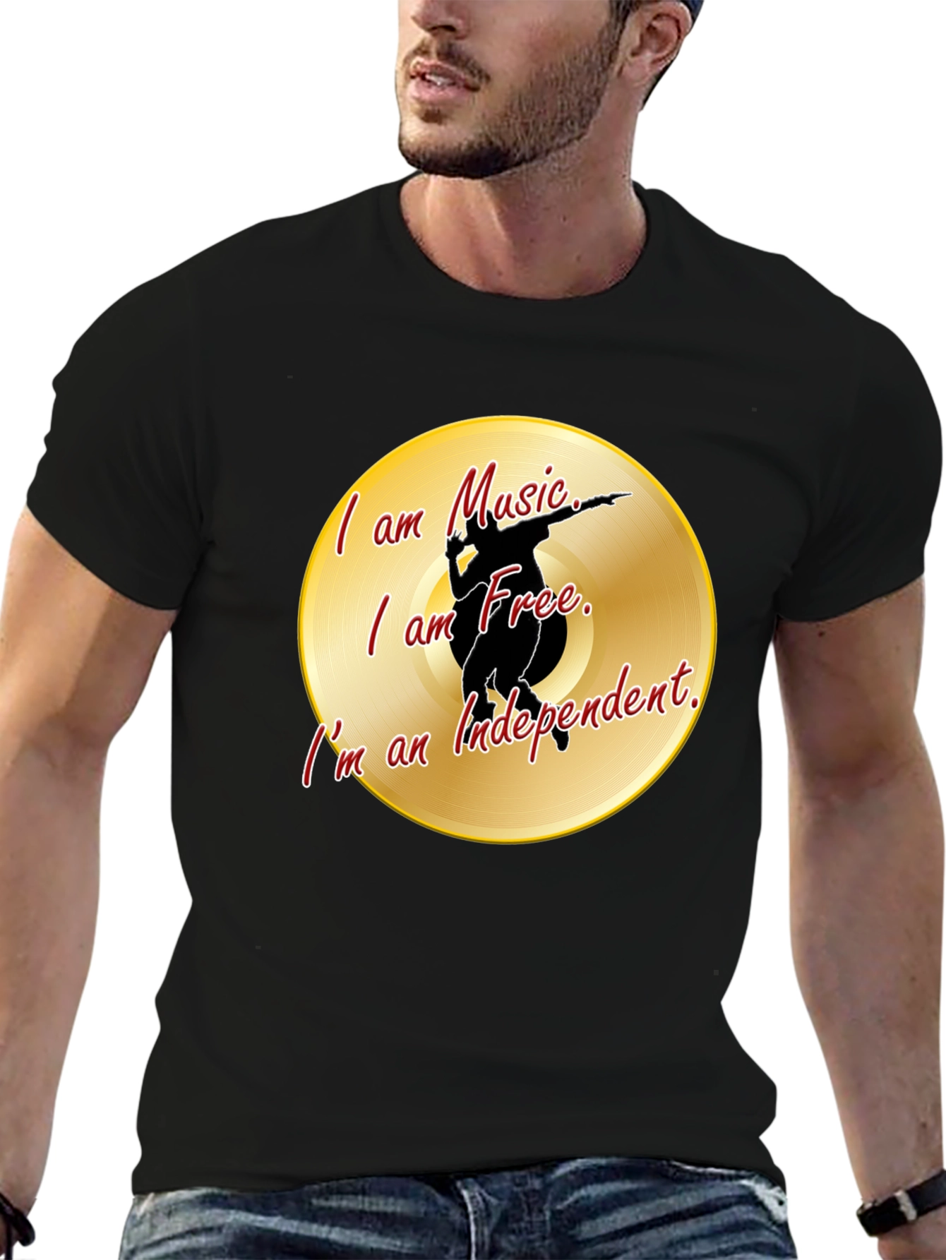 Independent Music Lover Graphic T-Shirt