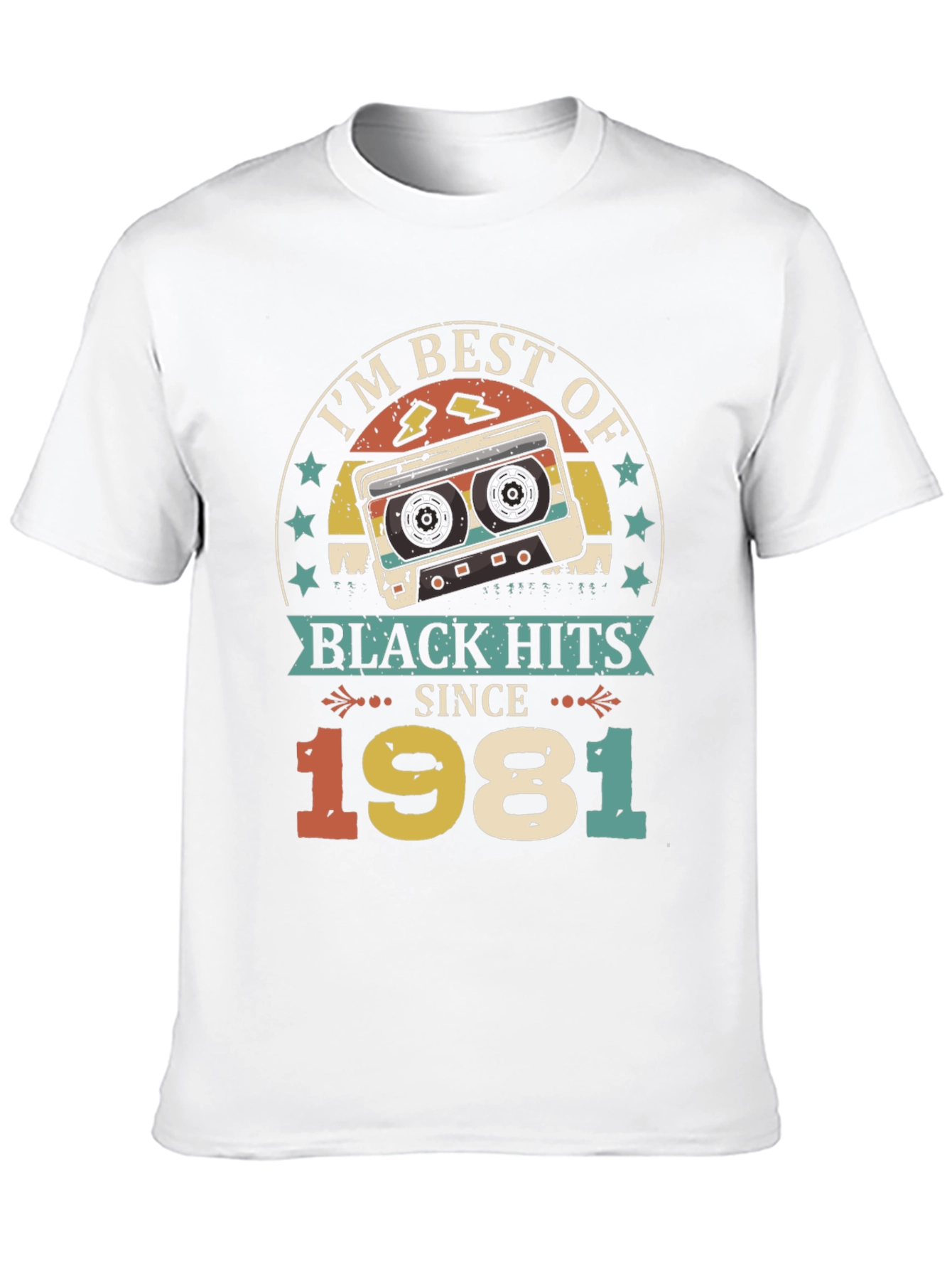 Best of Black Hits 1981 Cassette Graphic Tee