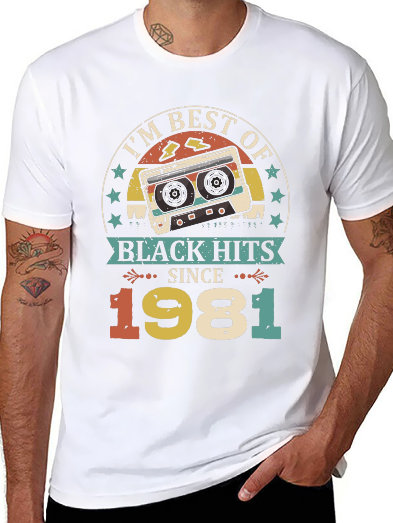 Best of Black Hits 1981 Cassette Graphic Tee