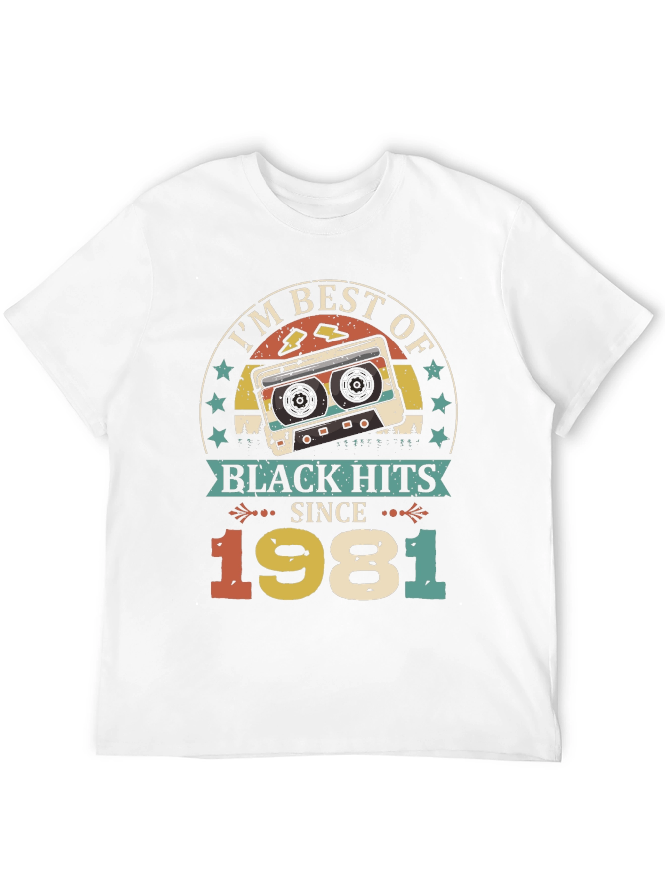 Best of Black Hits 1981 Cassette Graphic Tee
