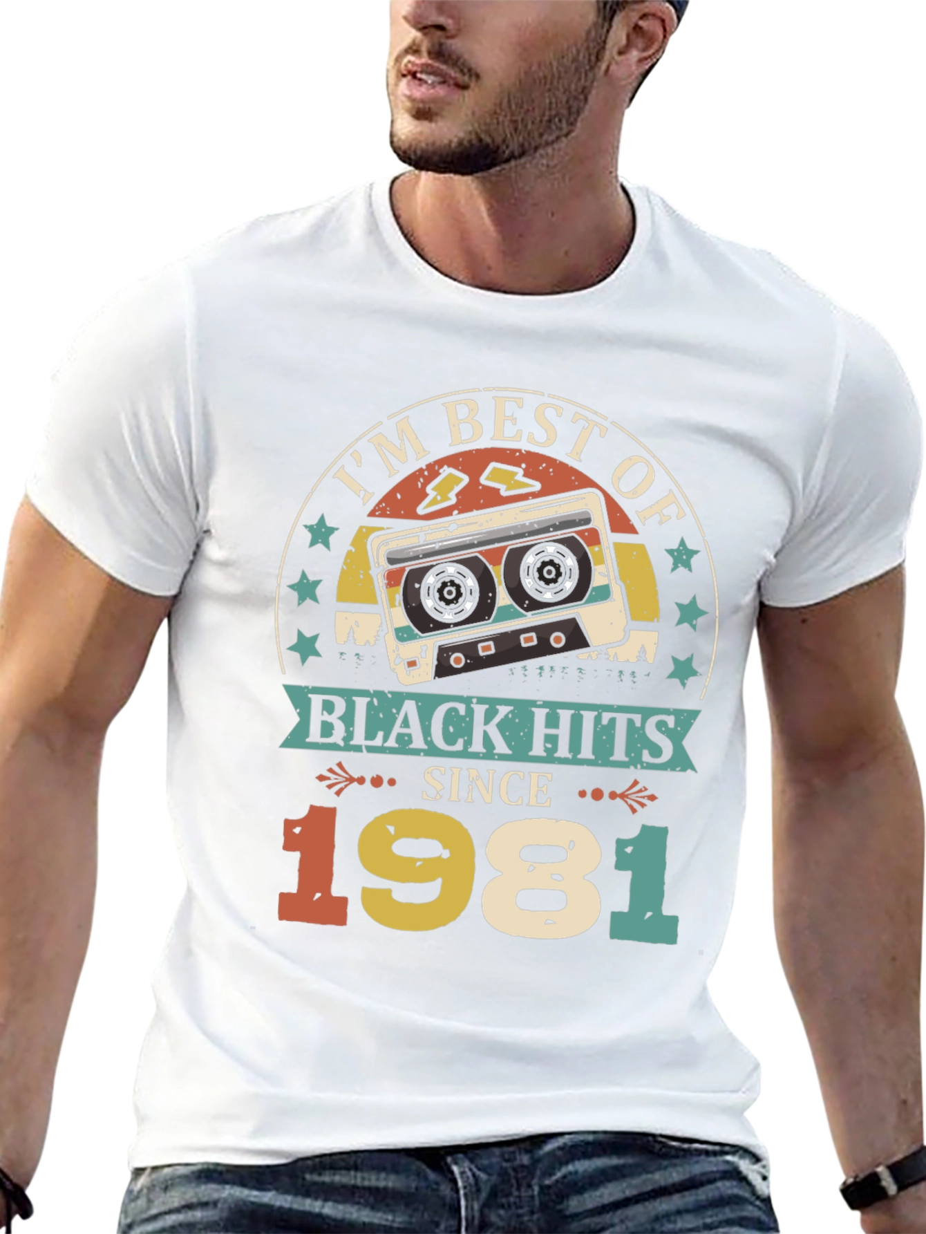Best of Black Hits 1981 Cassette Graphic Tee