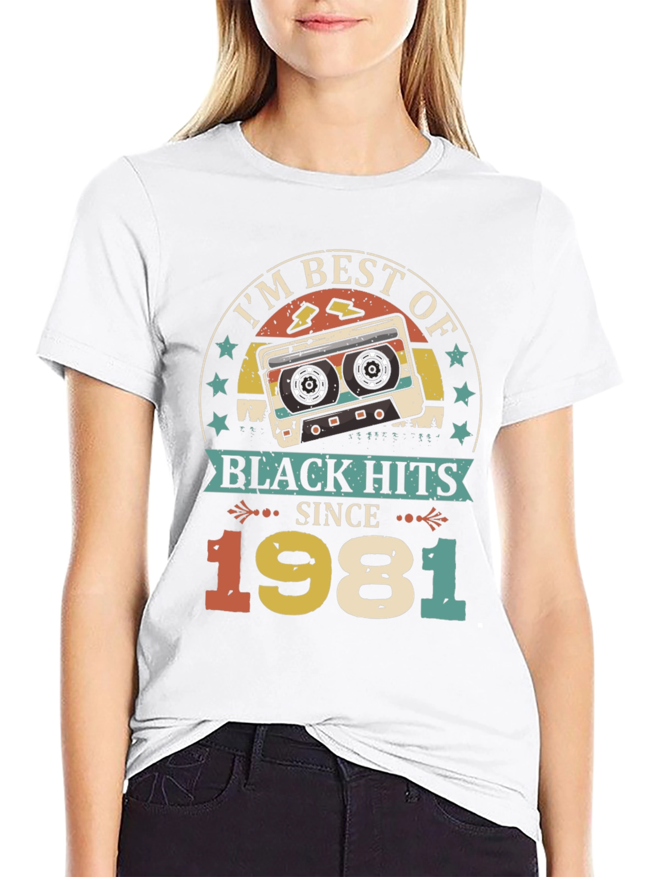 Best of Black Hits 1981 Cassette Graphic Tee
